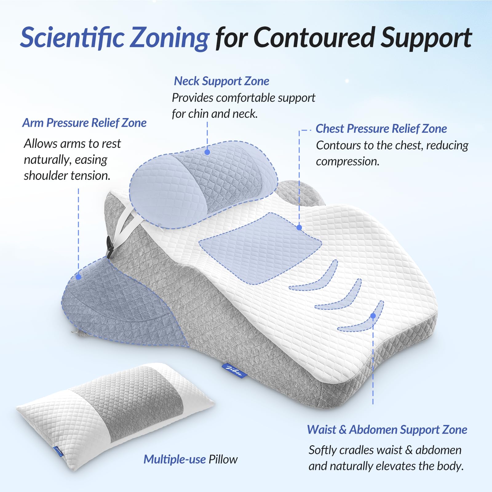 Ergonomic Couples Intimate Position Support Pillow - Vixen | Nova Network