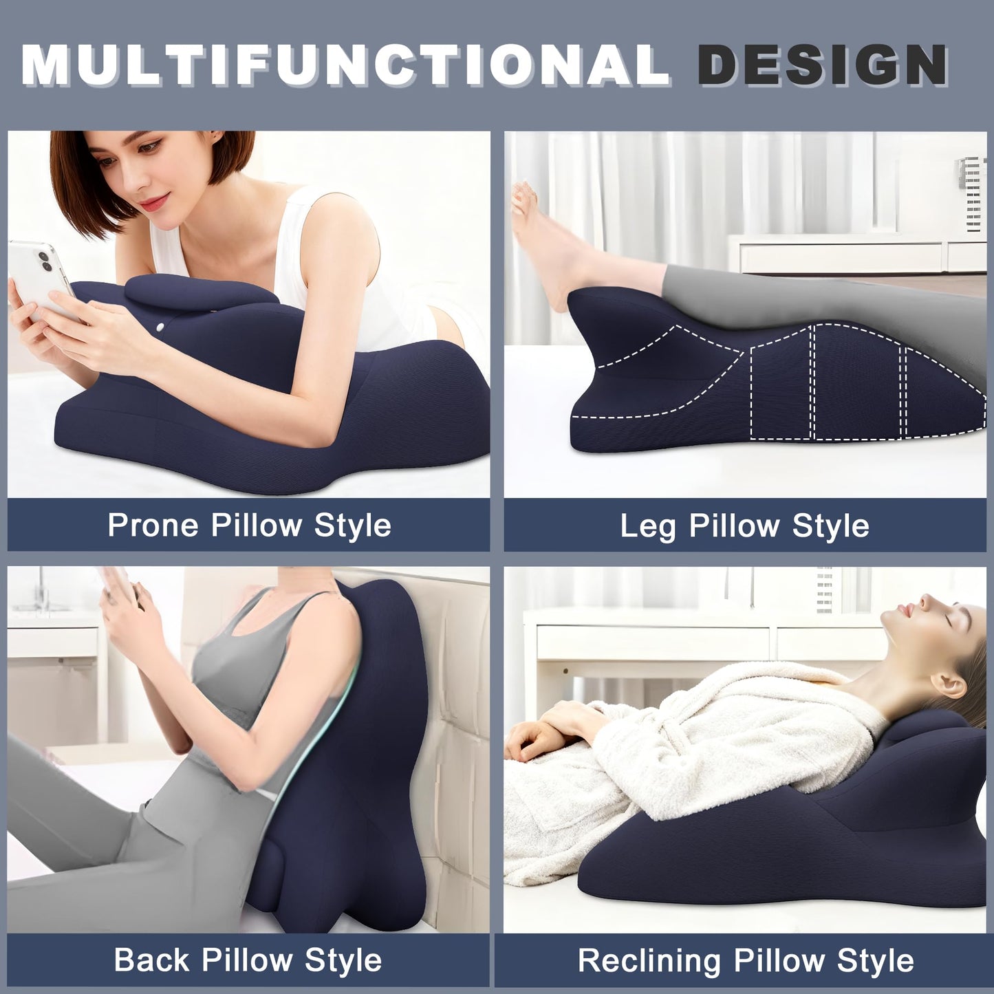 Ergonomic Couples Intimate Position Wedge Pillow - Vixen | Nova Network