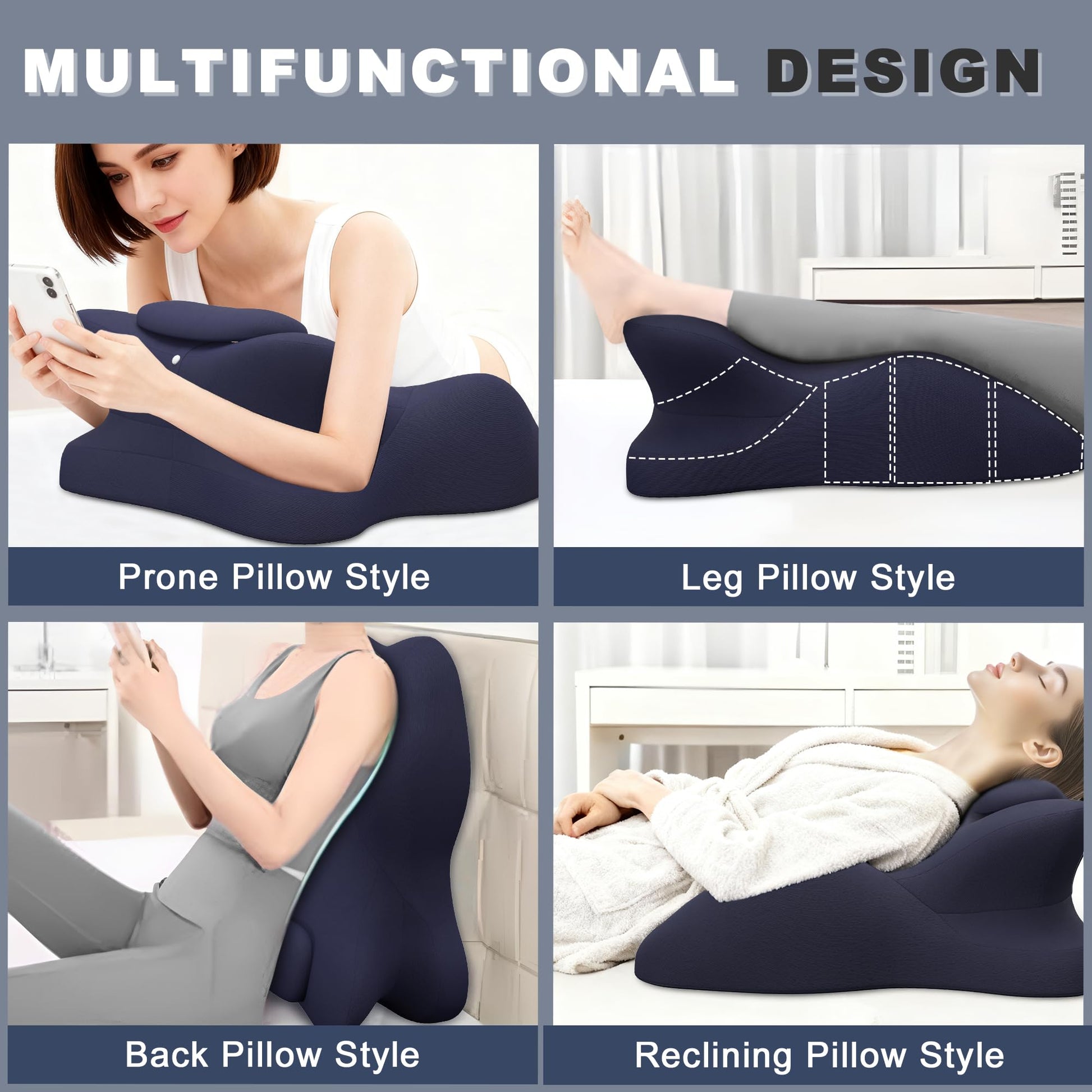Ergonomic Couples Intimate Position Wedge Pillow - Vixen | Nova Network