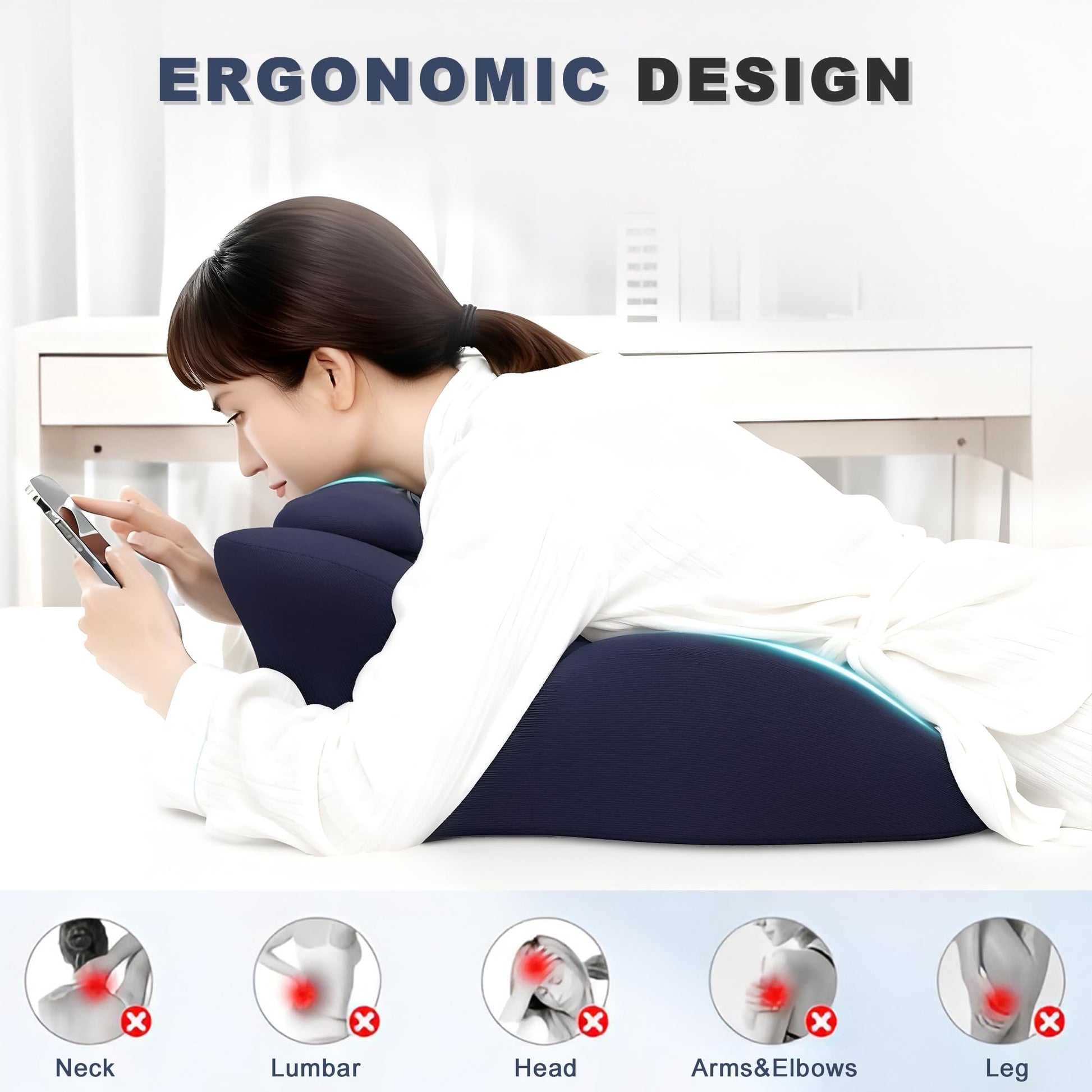 Ergonomic Couples Intimate Position Wedge Pillow - Vixen | Nova Network