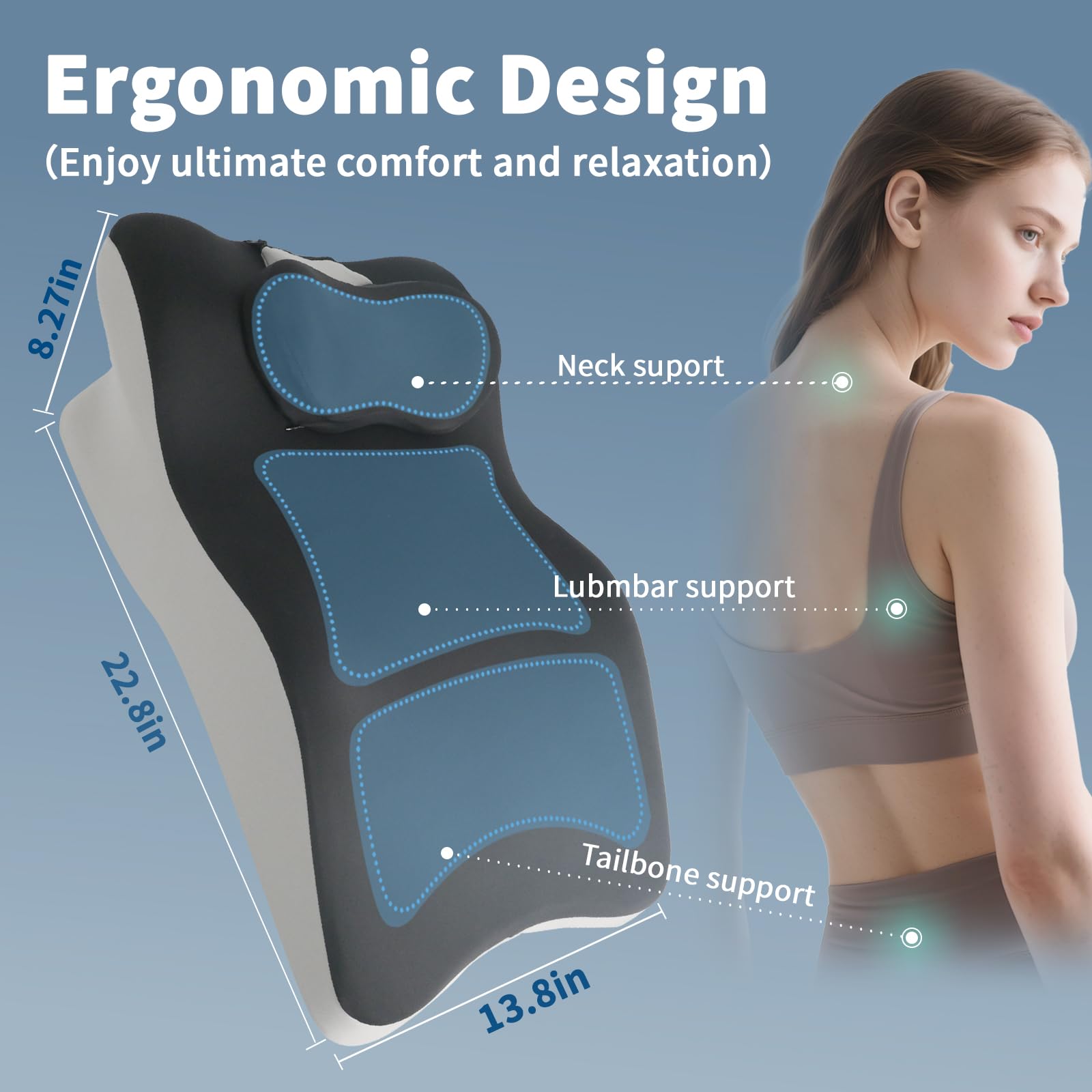 Ergonomic Couples Positioning Support Wedge Pillow - Vixen | Nova Network