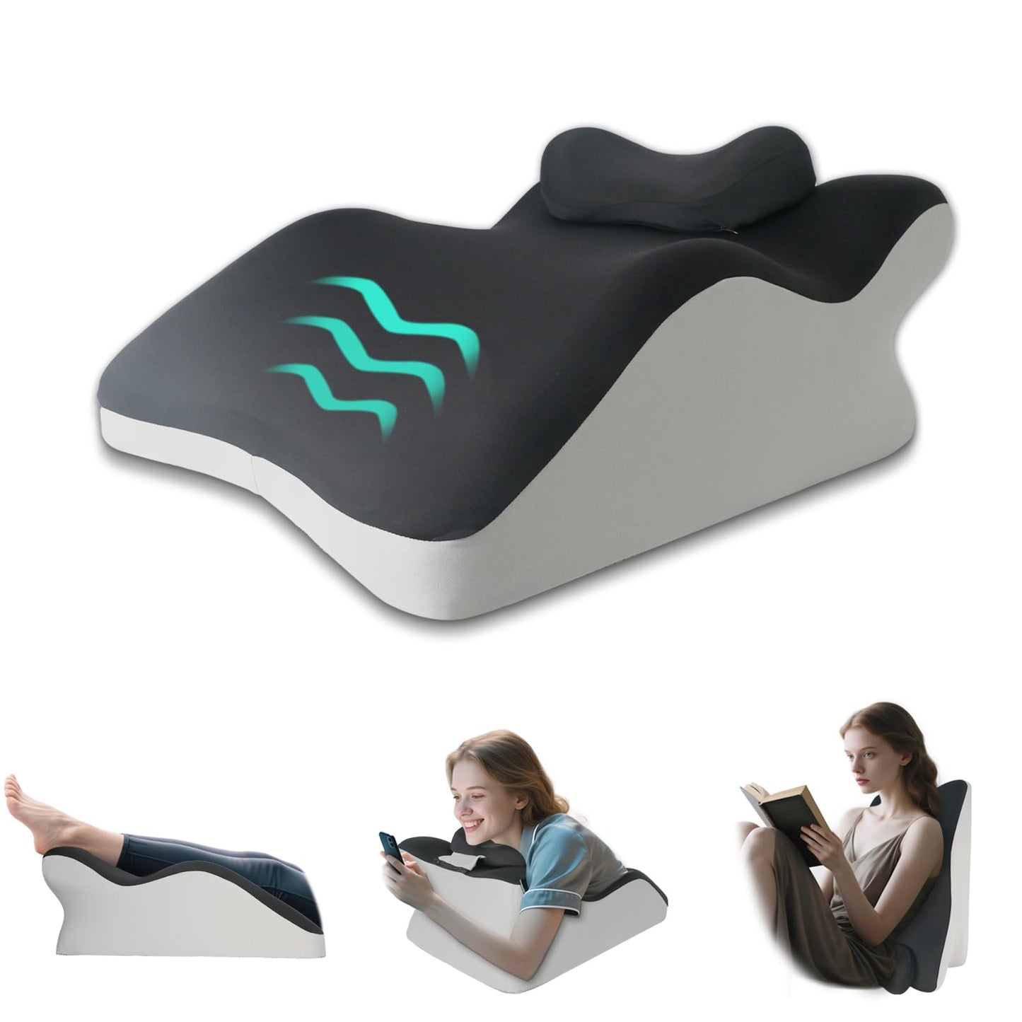 Ergonomic Couples Positioning Support Wedge Pillow - Vixen | Nova Network