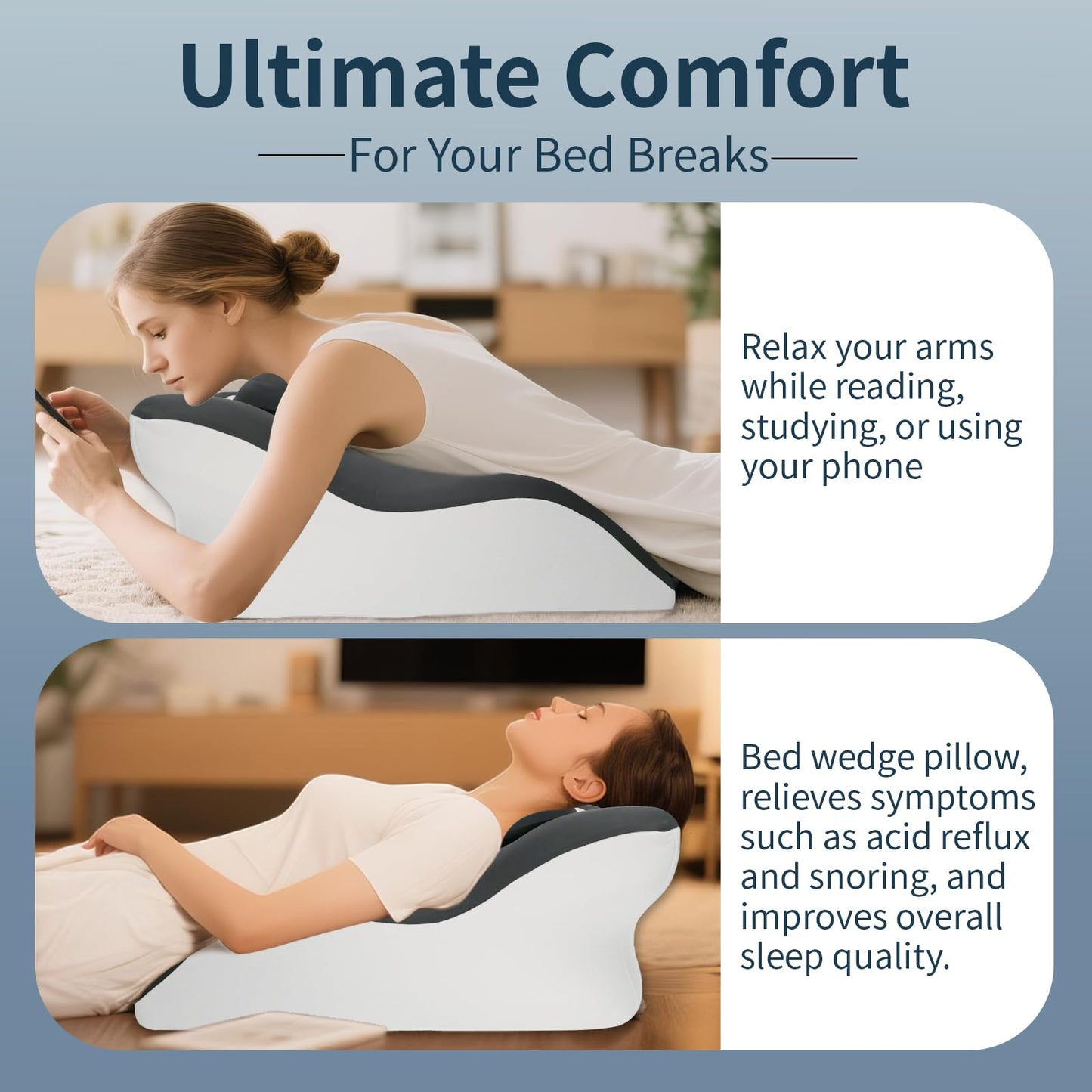 Ergonomic Couples Positioning Support Wedge Pillow - Vixen | Nova Network