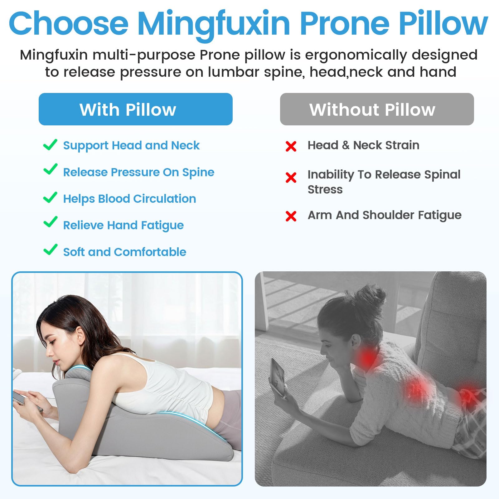 Ergonomic Couples Positioning Wedge Pillow - Vixen | Nova Network