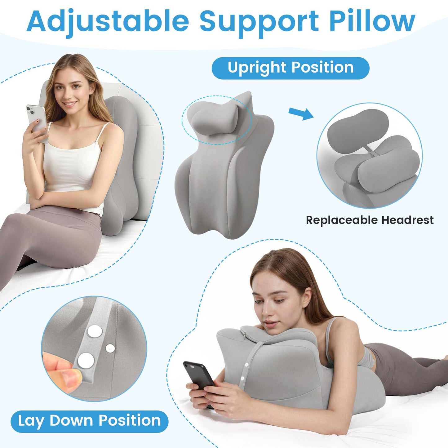 Ergonomic Couples Positioning Wedge Pillow - Vixen | Nova Network