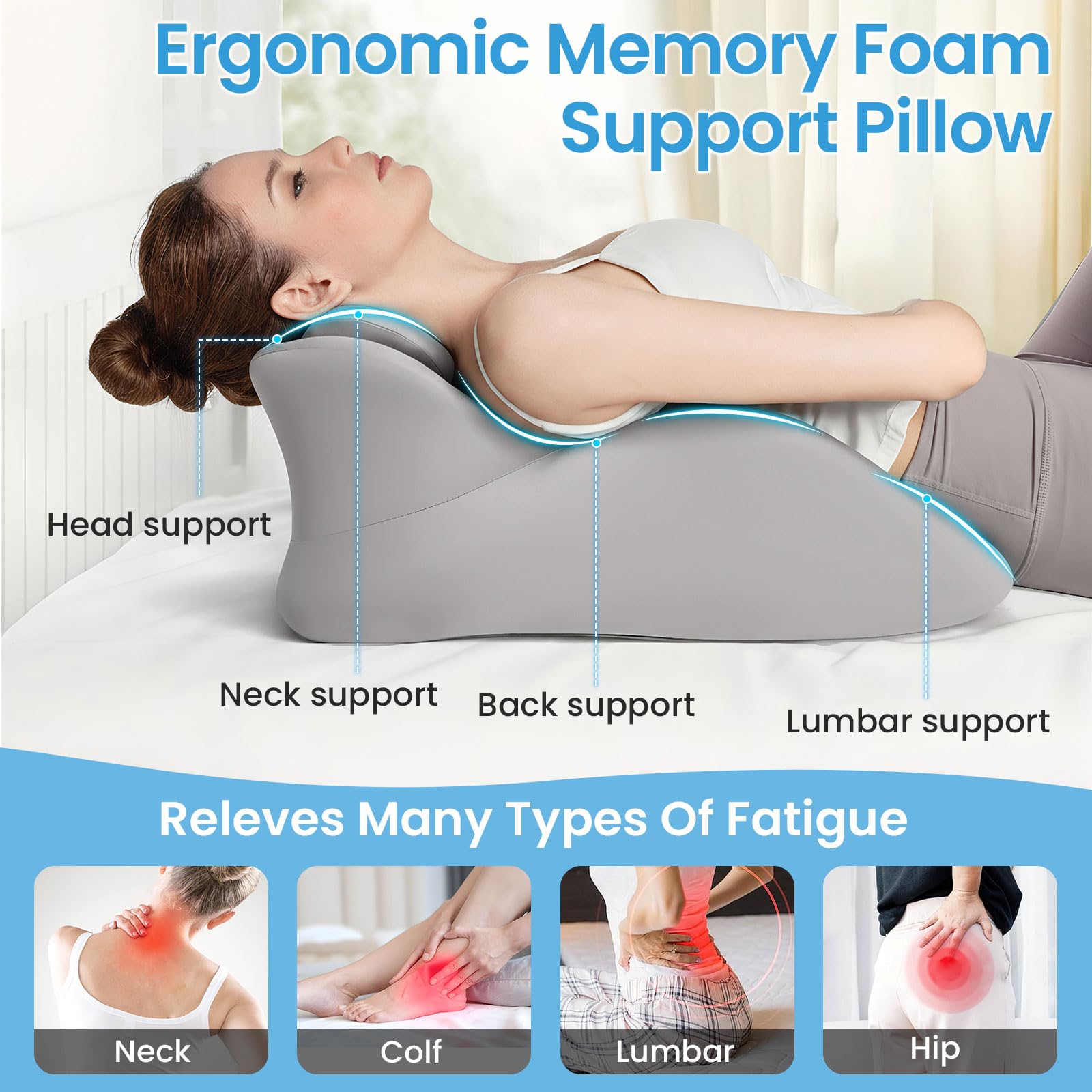 Ergonomic Couples Positioning Wedge Pillow - Vixen | Nova Network