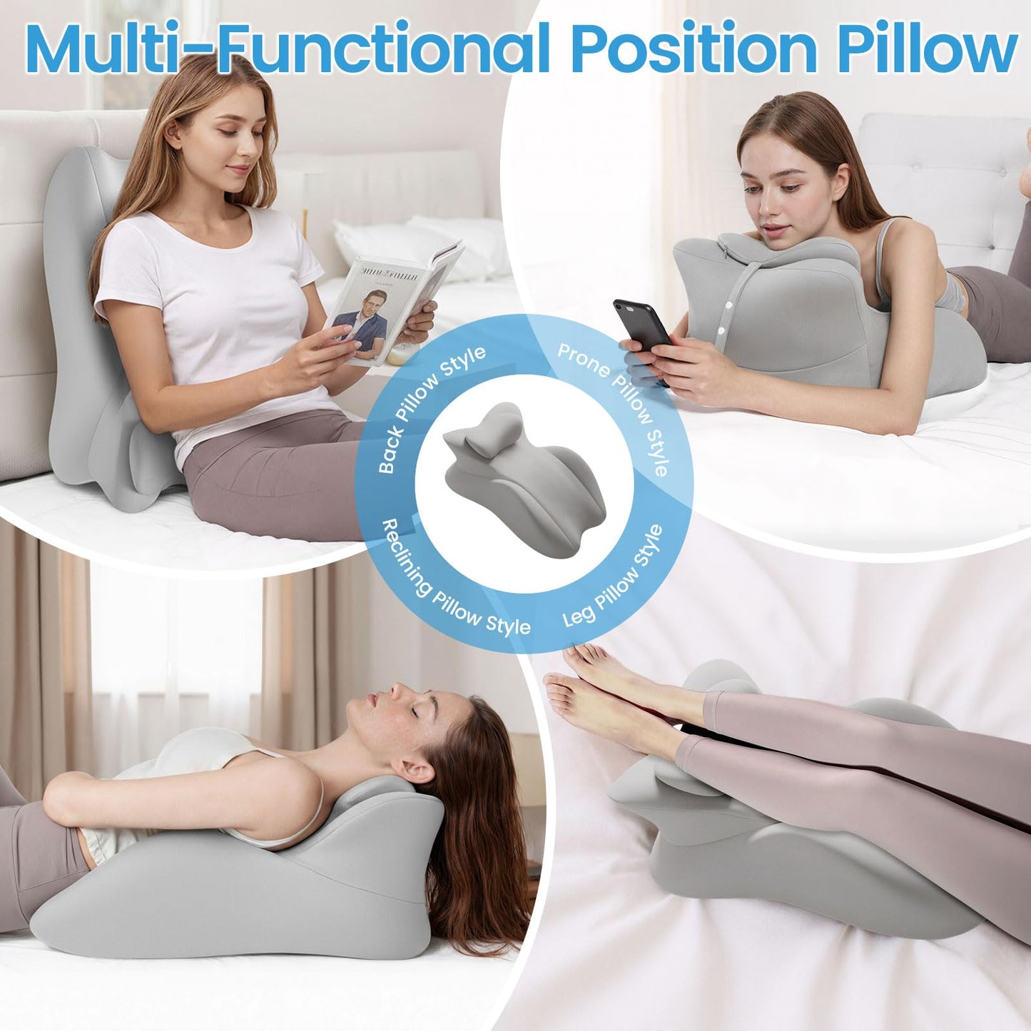 Ergonomic Couples Positioning Wedge Pillow - Vixen | Nova Network