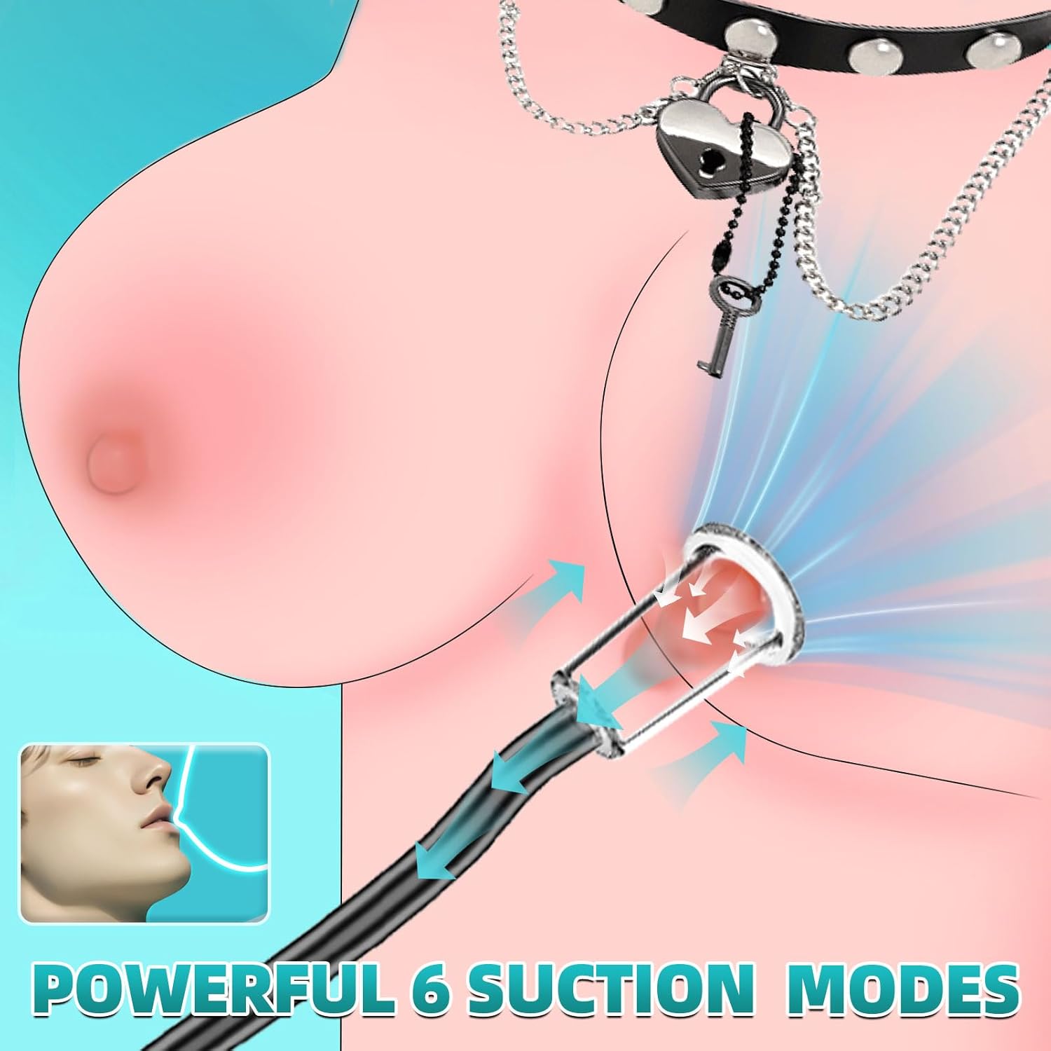 ErosSculpt 3 - in - 1 Clit & Nipple Suction Kit - Vixen | Nova Network