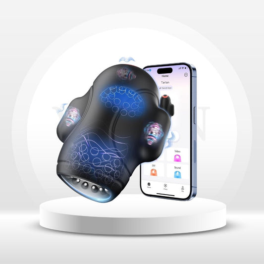 EroSync AI Sync Male Stroker with 3 Motors - Vixen | Nova Network