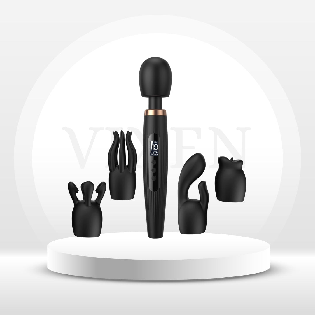 EvoRipple Premium Wand Vibrator Kit - Vixen | Nova Network
