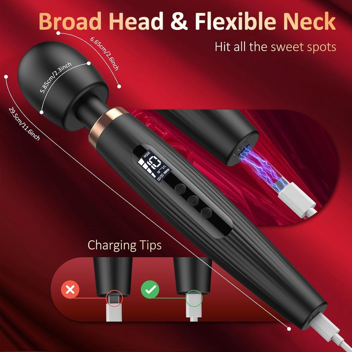 EvoRipple Premium Wand Vibrator Kit - Vixen | Nova Network