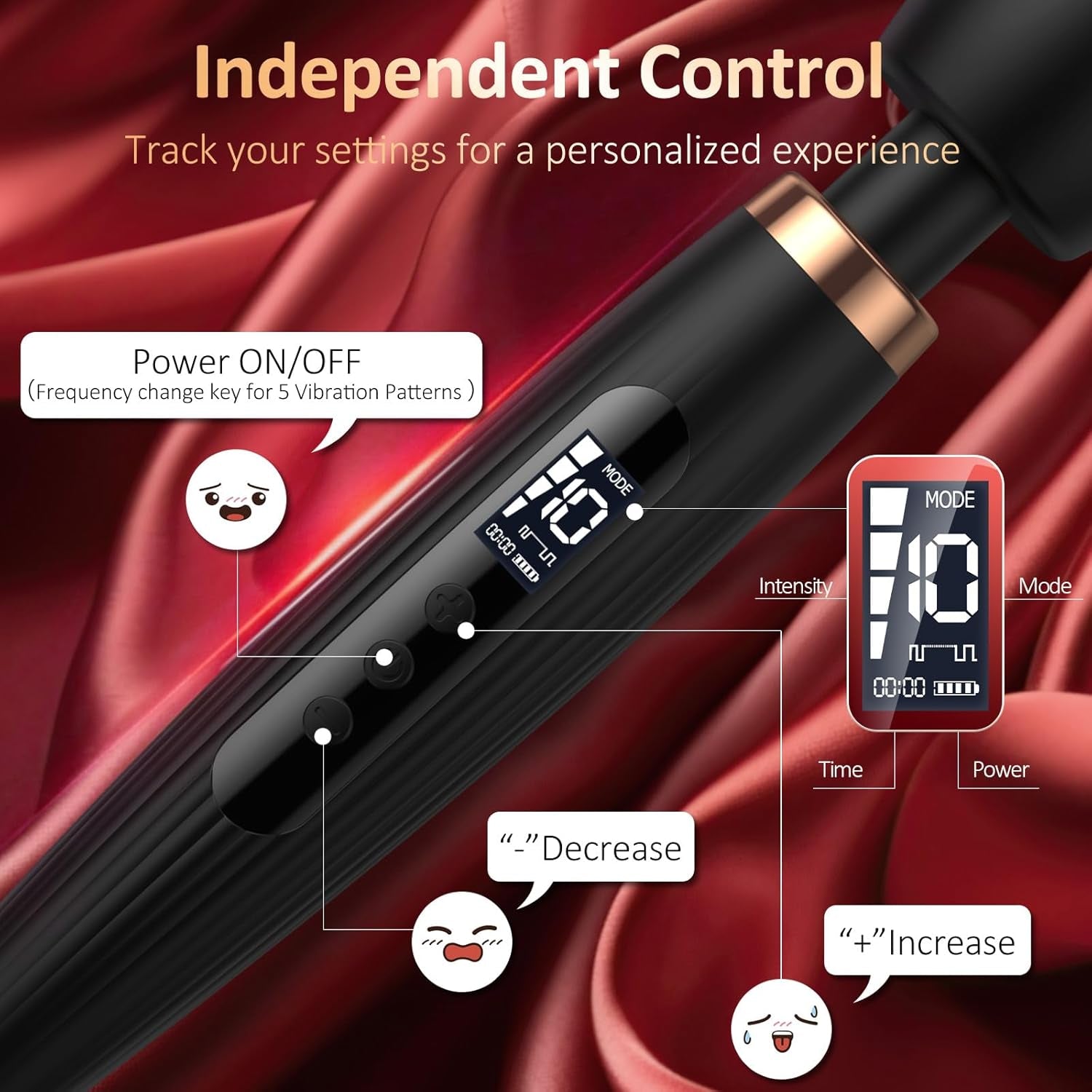 EvoRipple Premium Wand Vibrator Kit - Vixen | Nova Network