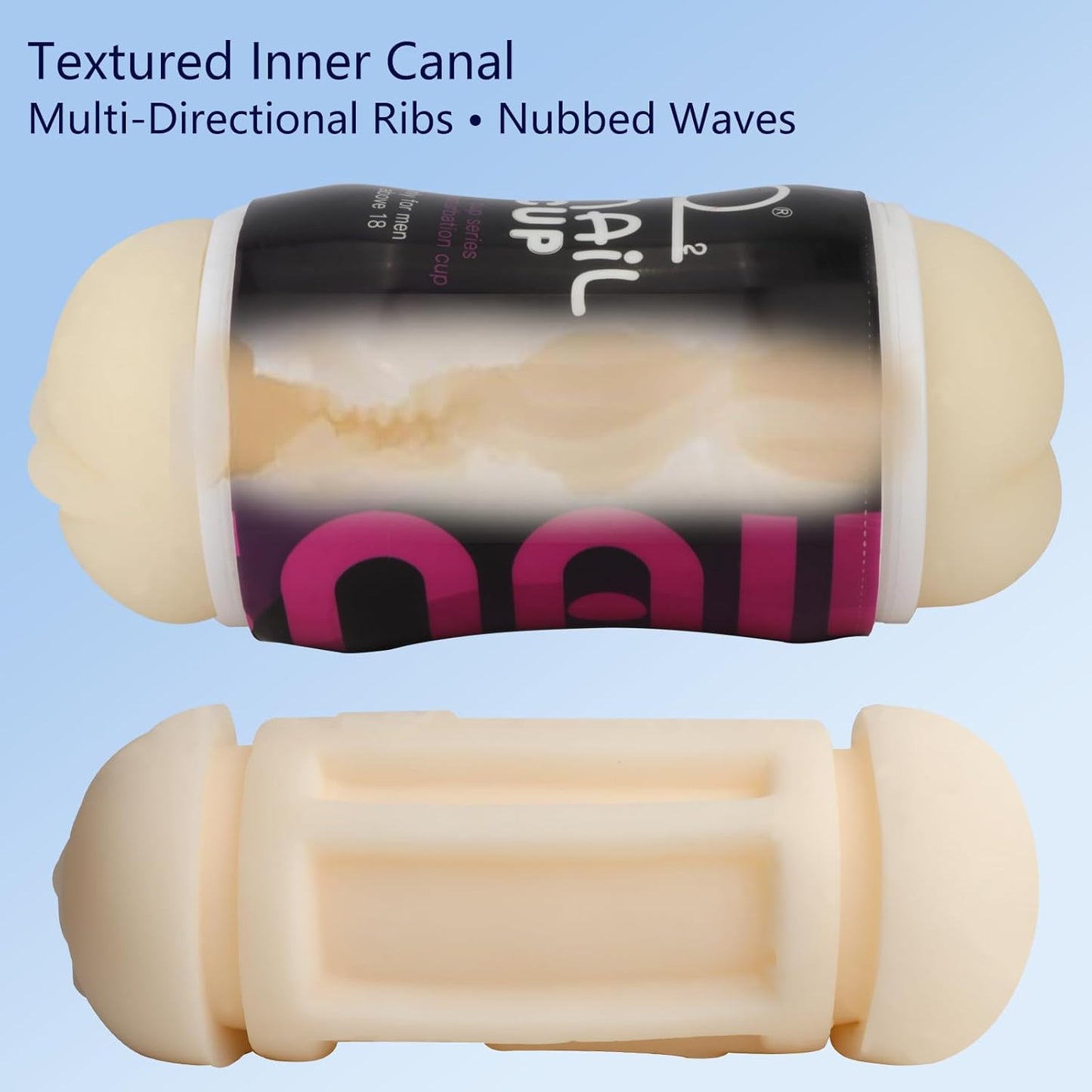 VioletDuo 2-in-1 Vagina & Anal Stroker