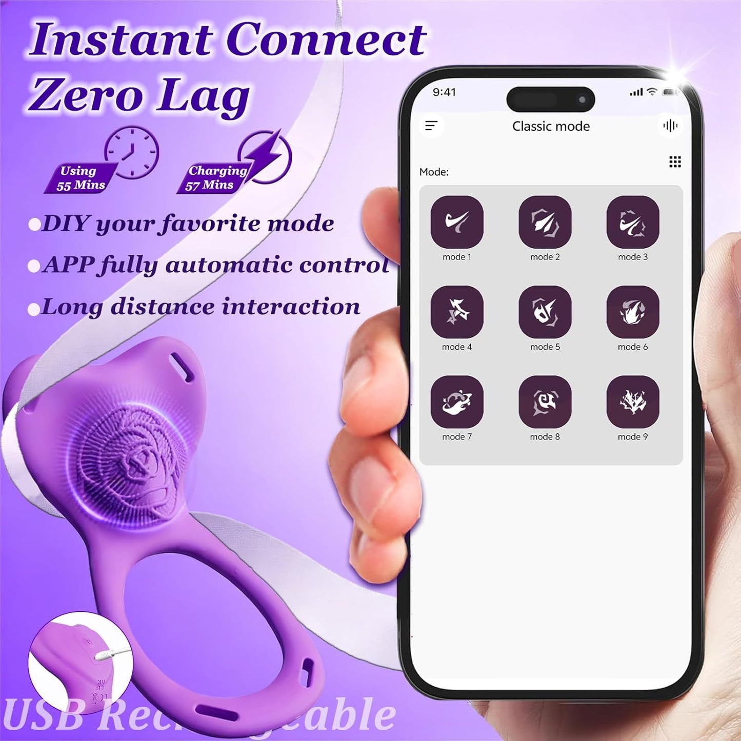 TwinBliss Remote Wearable Panty Vibrator for Couples