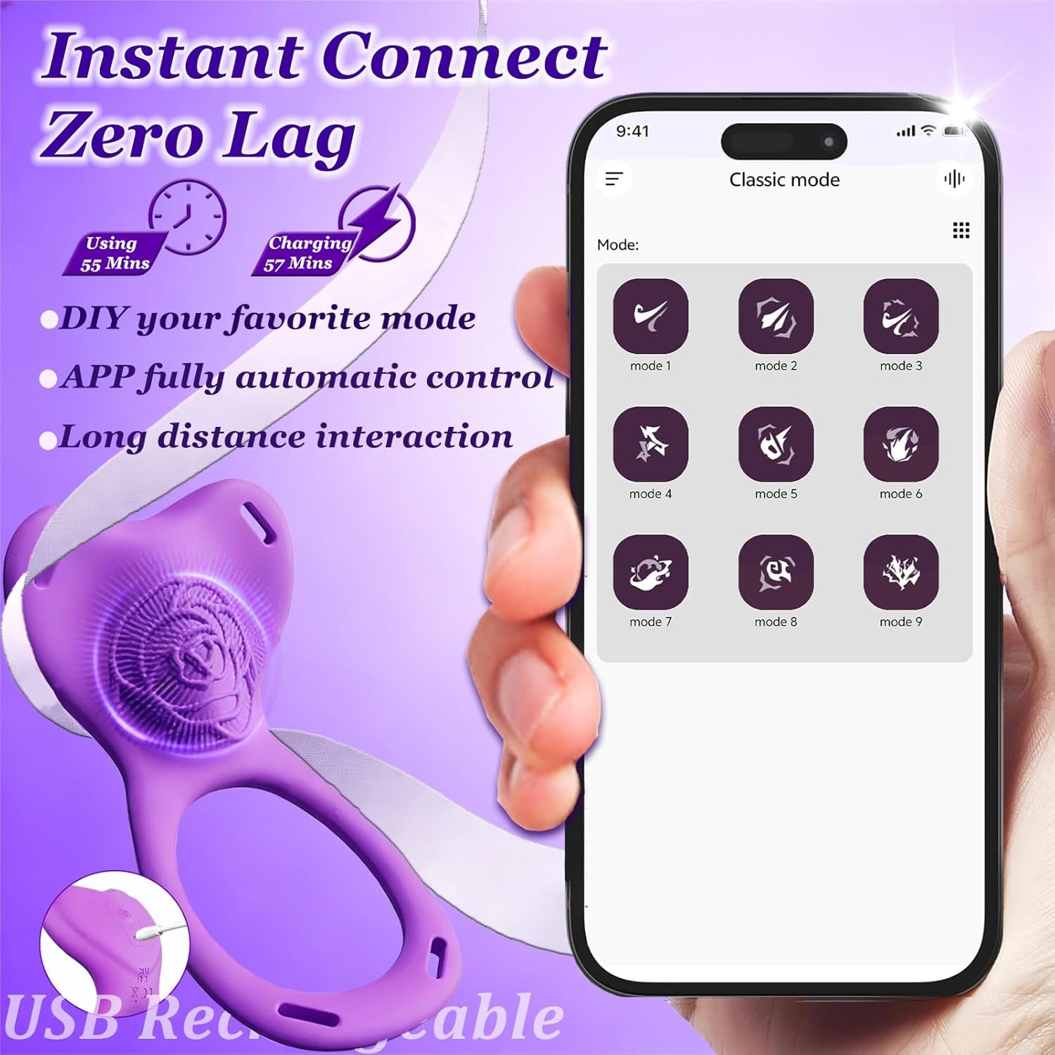 TwinBliss Remote Wearable Panty Vibrator for Couples
