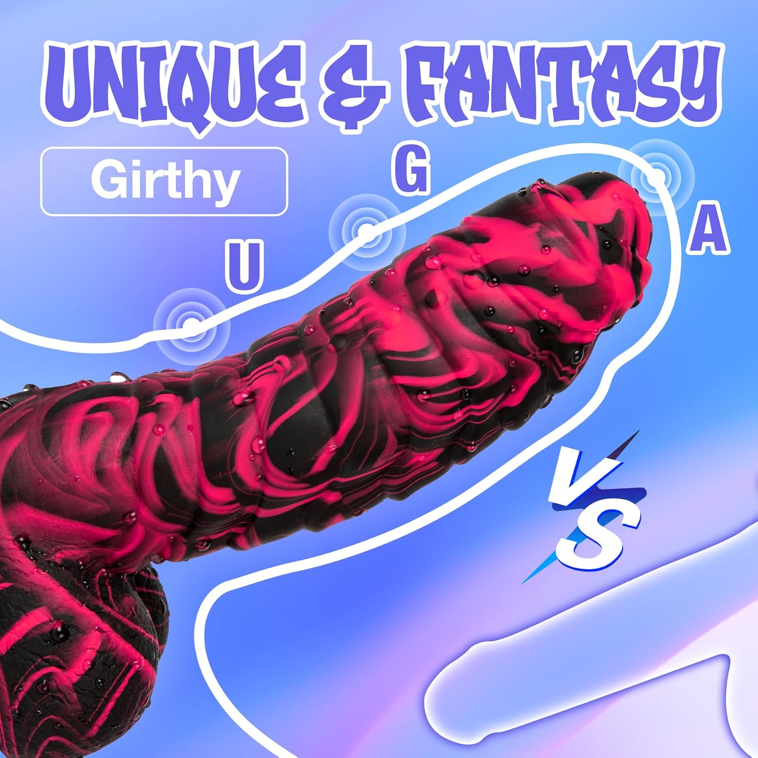 FantasyGrip Monster Dildo - Vixen | Nova Network