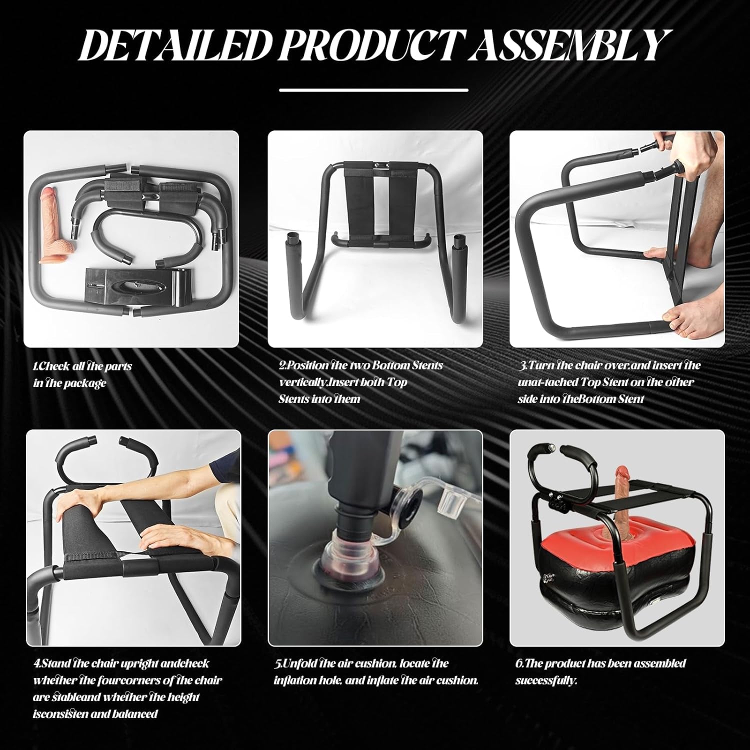 VeyraMount Sex Chair Kit with Dildo Mount