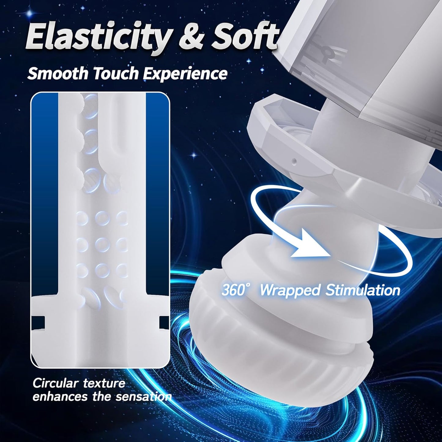 TurbineTouch Male Stroker Machine | Suction + Vibe + Squeeze