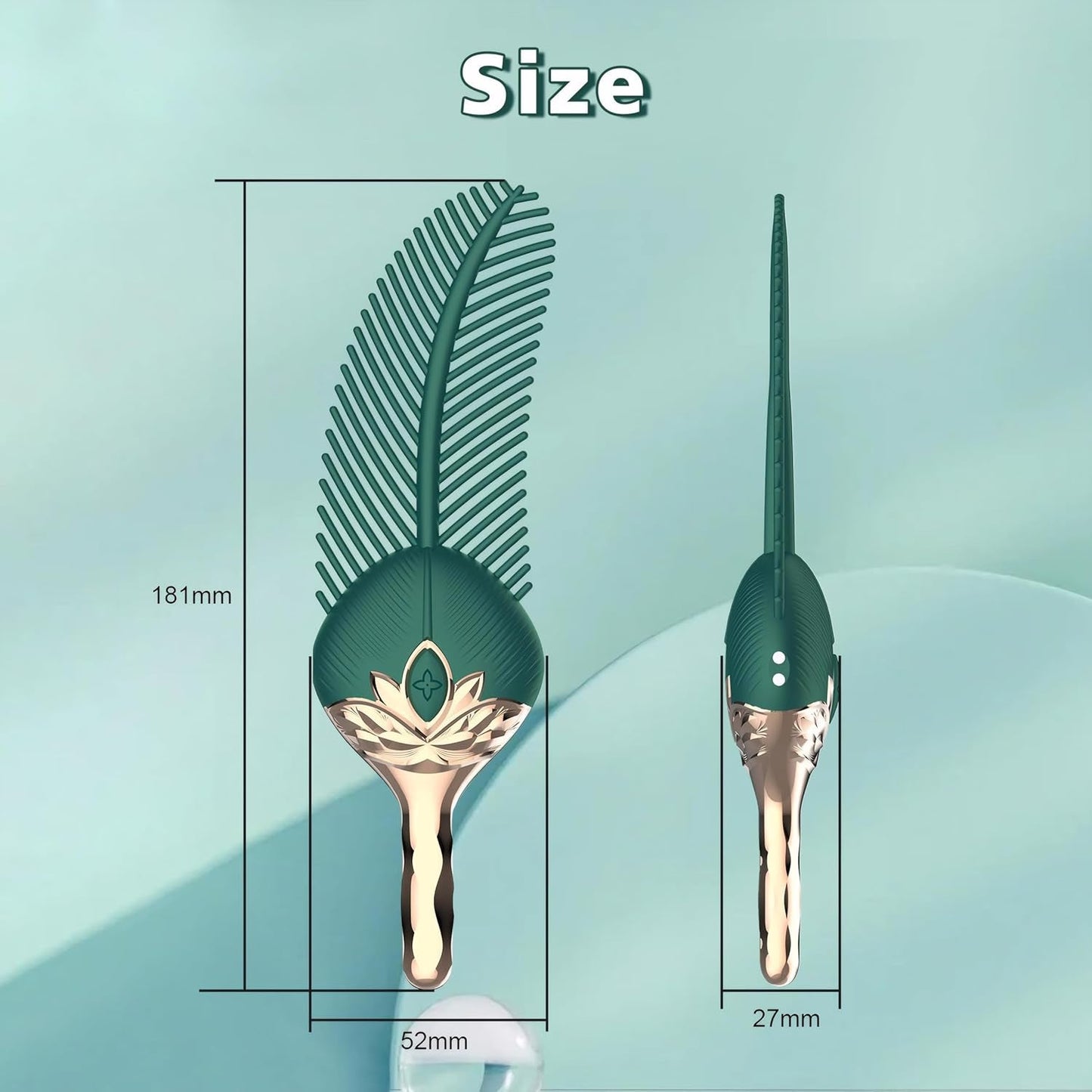 FeatherLush Teasing BDSM Clit & Nipple Vibrator - Vixen | Nova Network