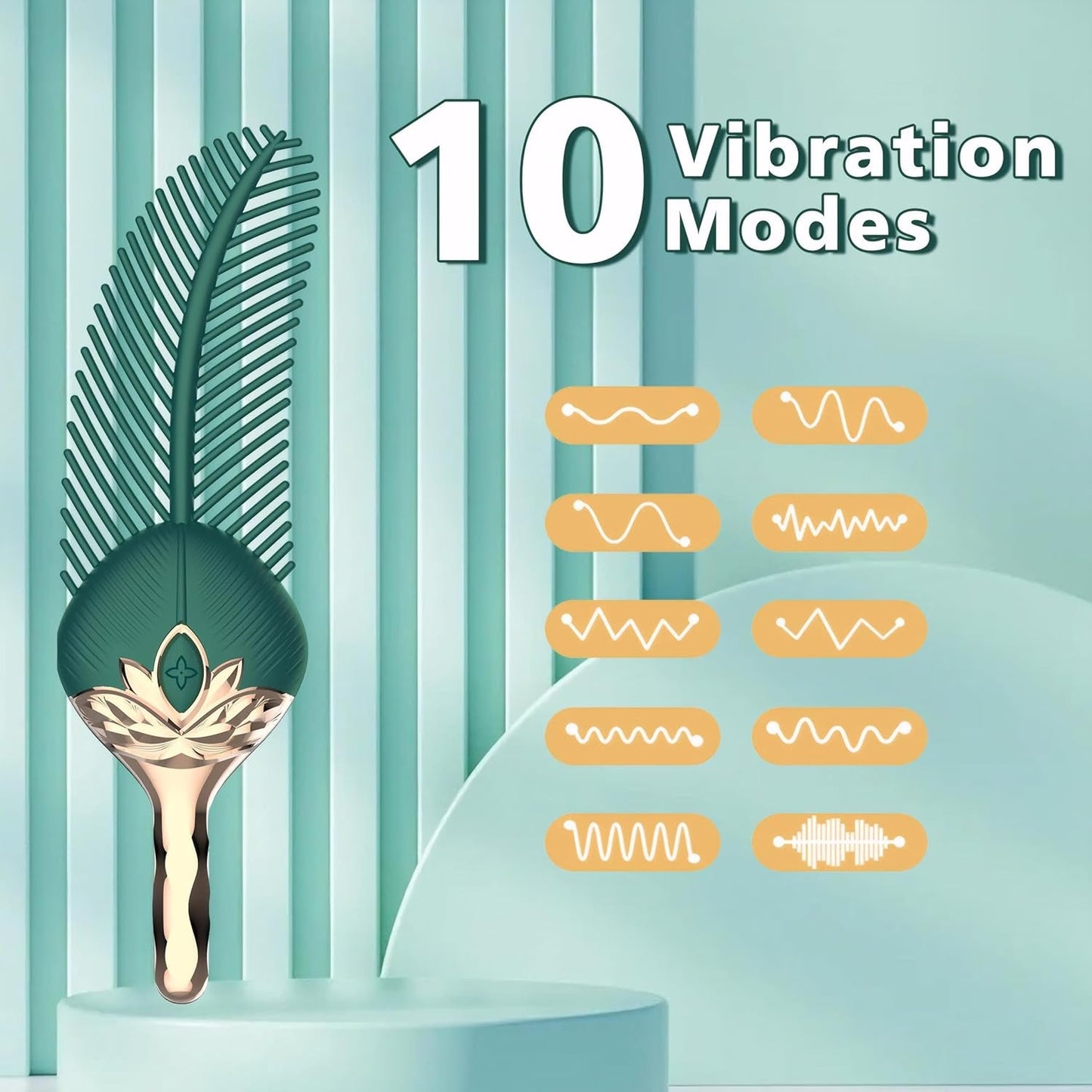 FeatherLush Teasing BDSM Clit & Nipple Vibrator - Vixen | Nova Network