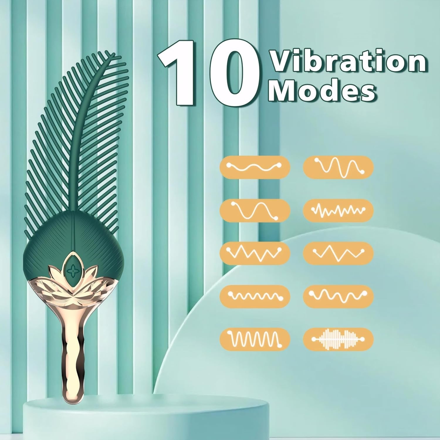 FeatherLush Teasing BDSM Clit & Nipple Vibrator - Vixen | Nova Network