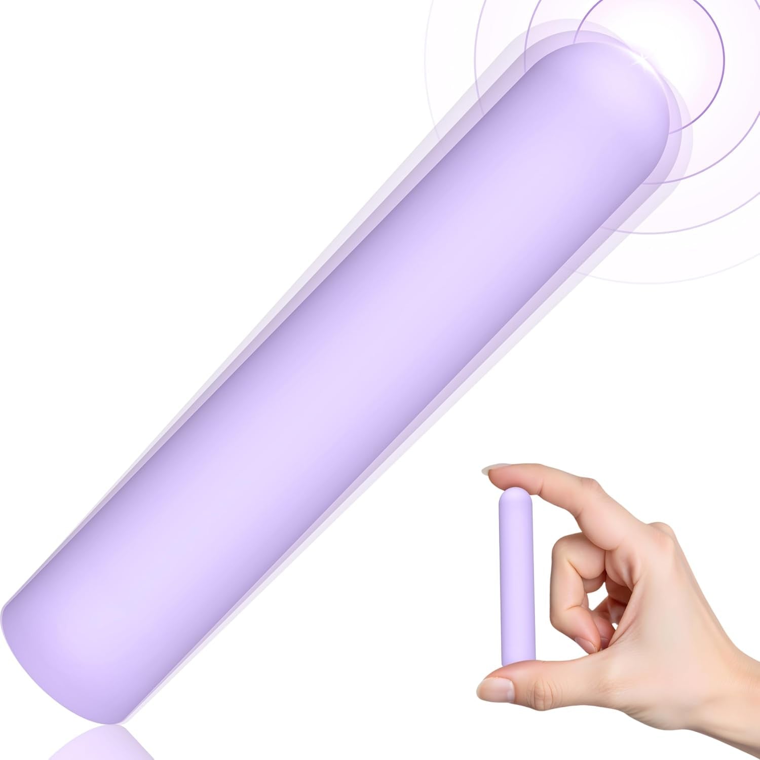 FeatherTouch Mini Bullet Vibrator – 10 Modes, Waterproof & Quiet - Vixen Adult Playroom