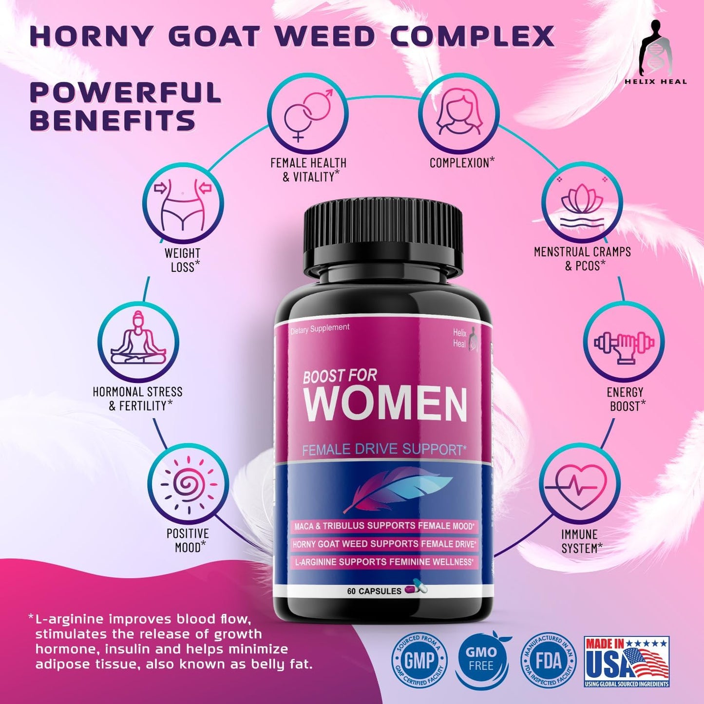 Female Libido Booster – Fast Acting Arousal & Hormone Support - Vixen | Nova Network