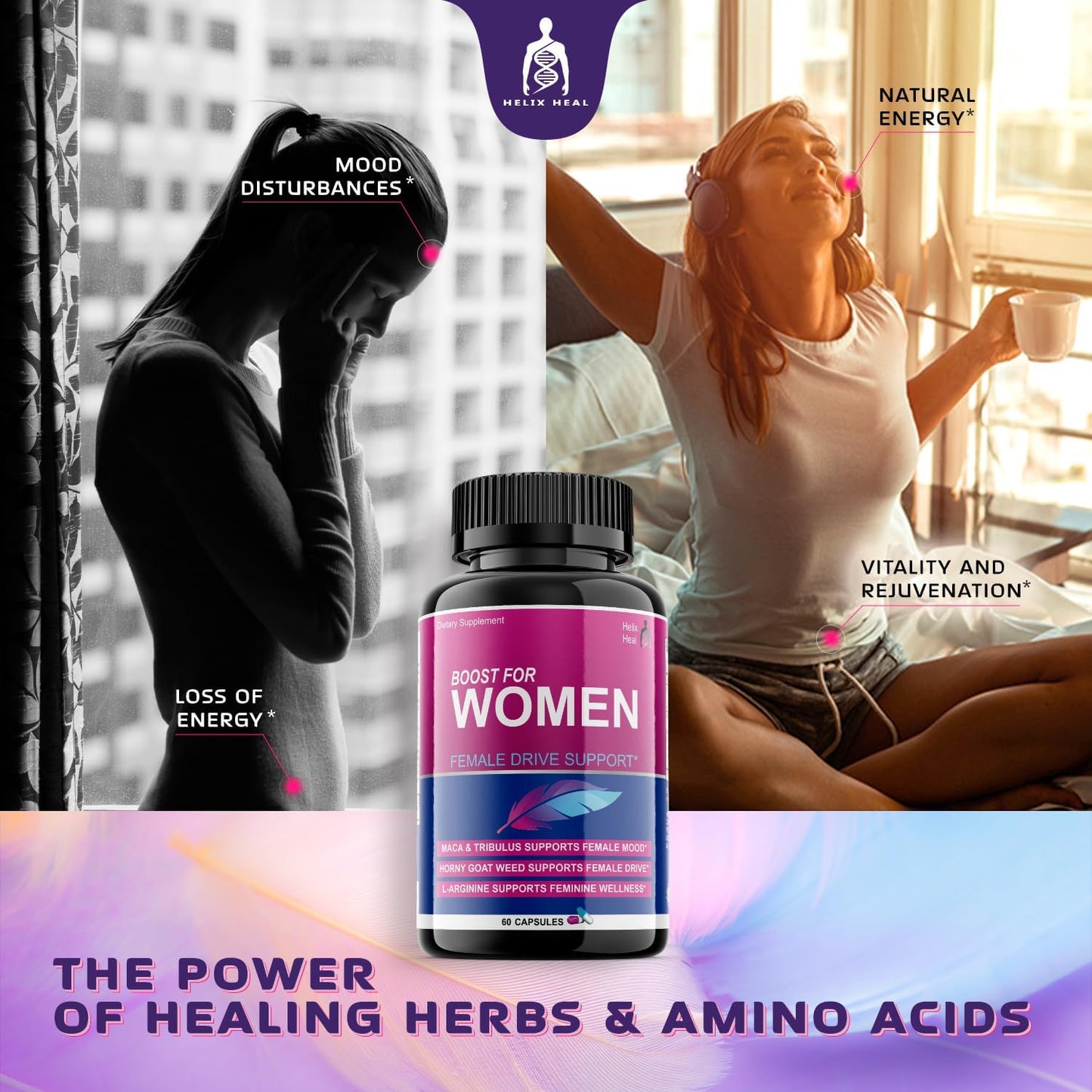 Female Libido Booster – Fast Acting Arousal & Hormone Support - Vixen | Nova Network