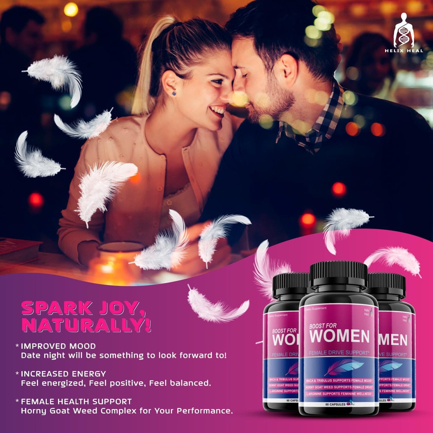 Female Libido Booster – Fast Acting Arousal & Hormone Support - Vixen | Nova Network