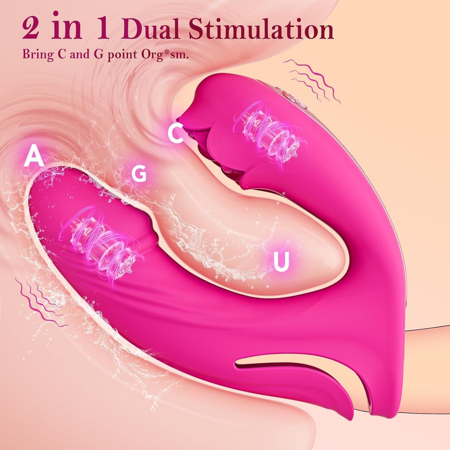 FingerBloom App - Control Rose Flapping Finger Vibrator - Vixen | Nova Network