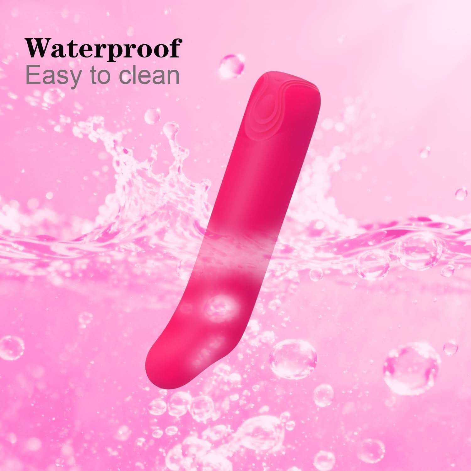 FingerTip Mini Finger Bullet Vibrator – 10 Modes, Waterproof - Vixen Adult Playroom