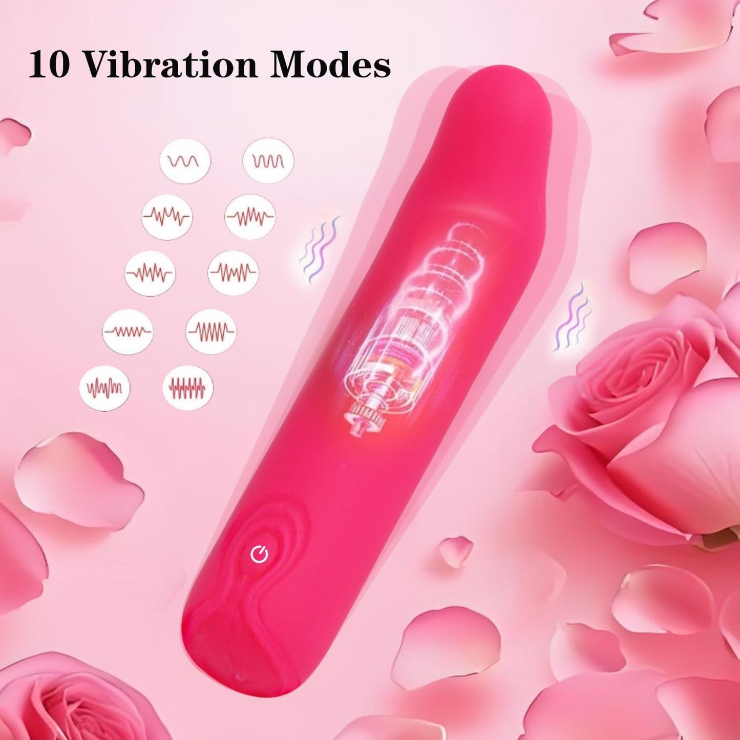 FingerTip Mini Finger Bullet Vibrator – 10 Modes, Waterproof - Vixen Adult Playroom