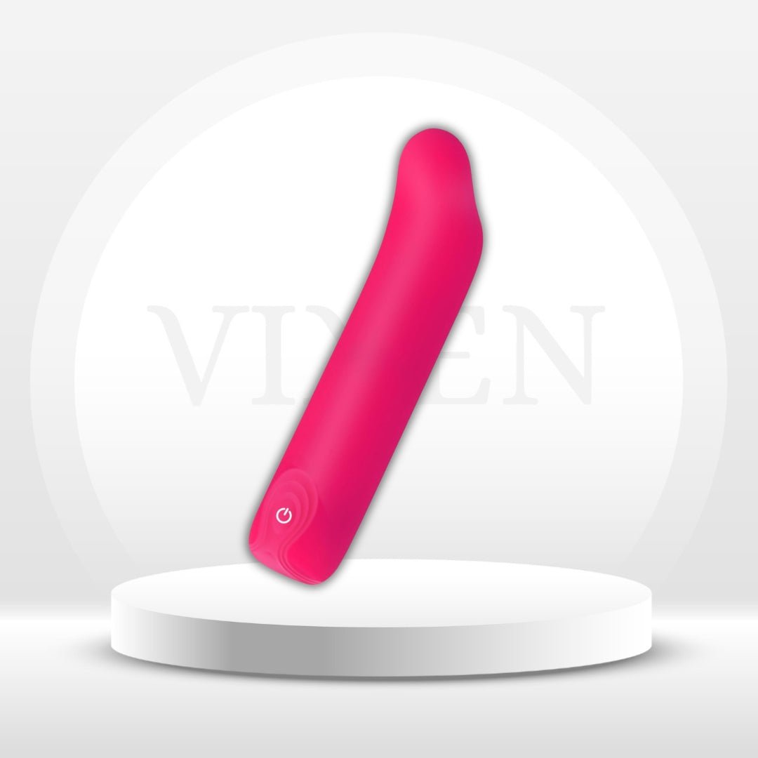 FingerTip Mini Finger Bullet Vibrator – 10 Modes, Waterproof - Vixen Adult Playroom