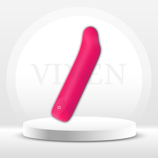 FingerTip Mini Finger Bullet Vibrator – 10 Modes, Waterproof - Vixen Adult Playroom