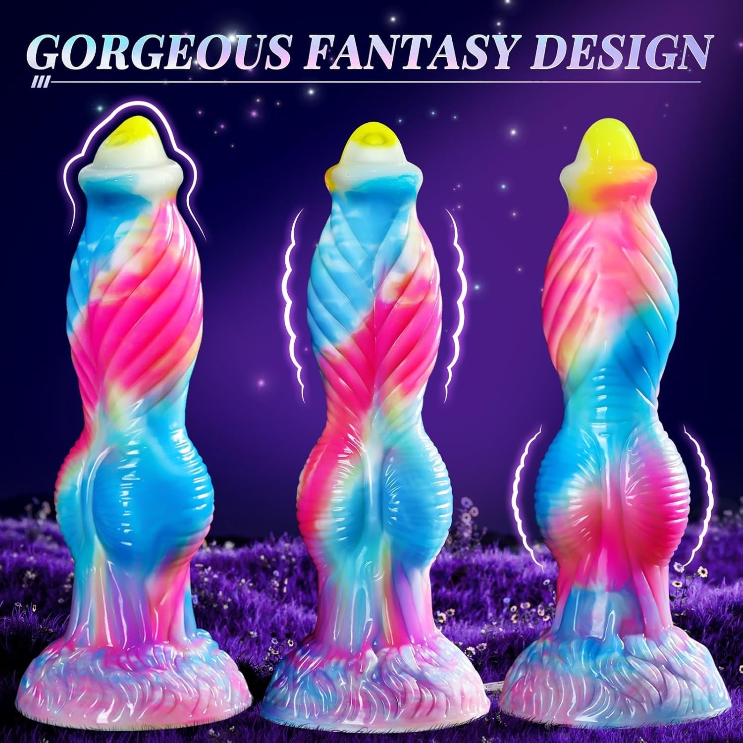 FireBird App-Control Thrusting Fantasy Dildo 10.2" - Vixen | Nova Network
