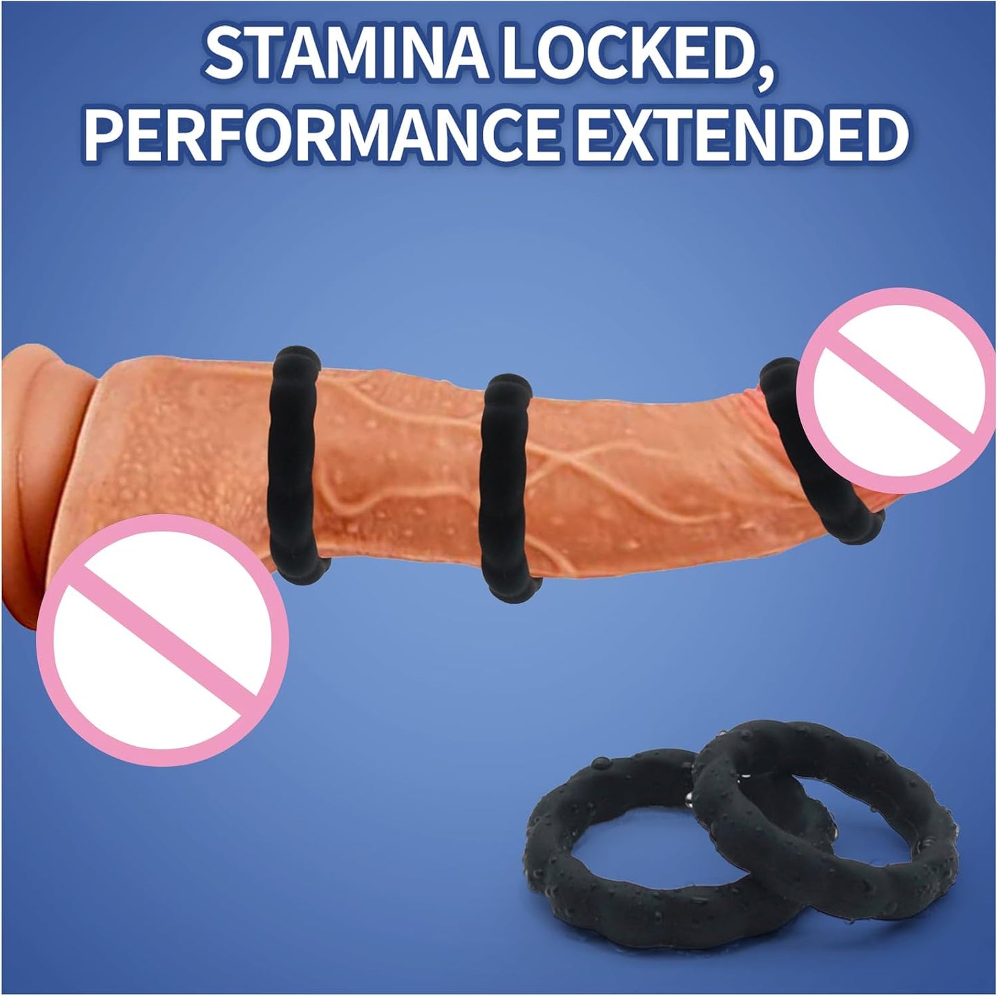 FirmPull Manual Penis Pump | Gauged Barrel + Tire Rings - Vixen Adult Playroom