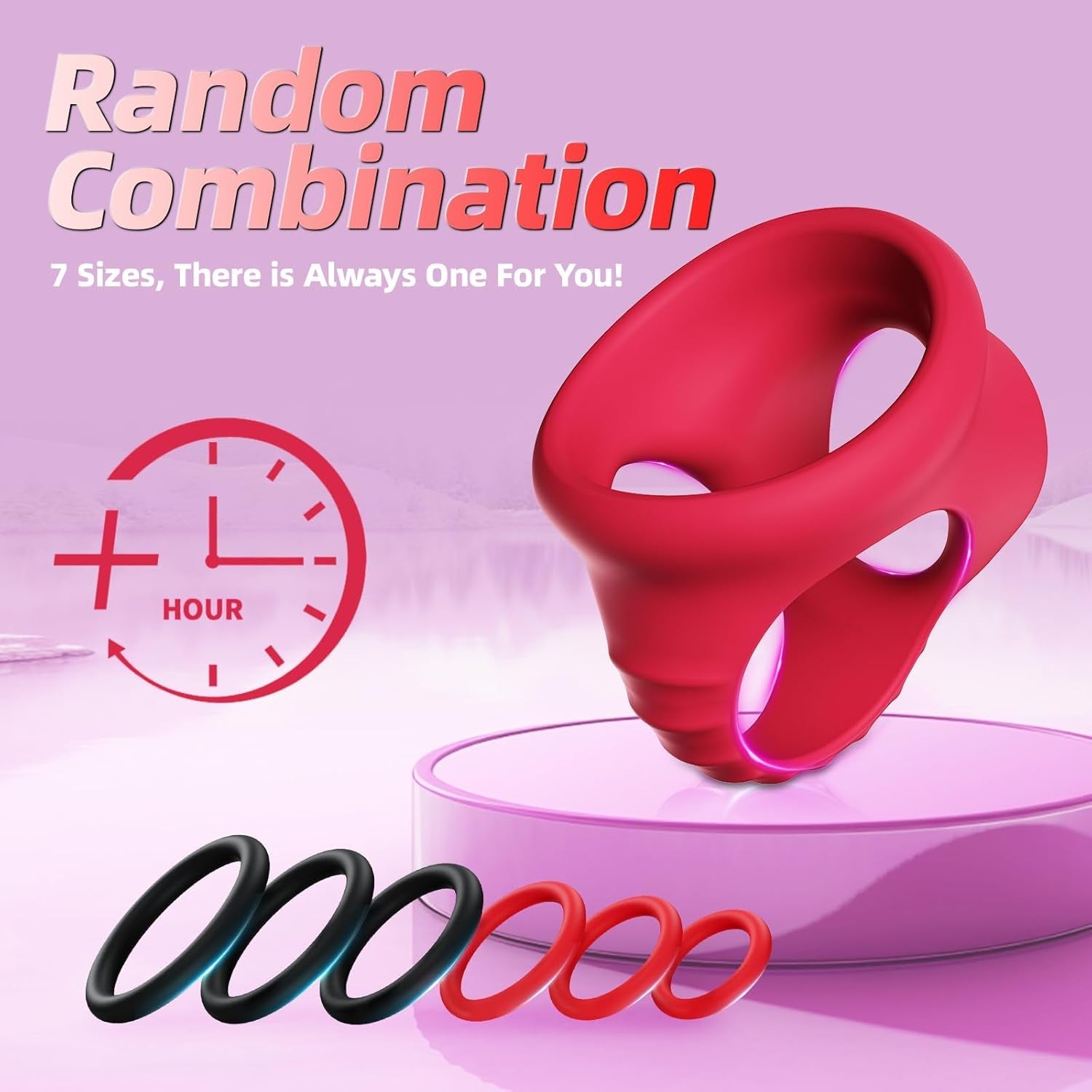 FitLock Silicone Cock Rings Set - Vixen | Nova Network