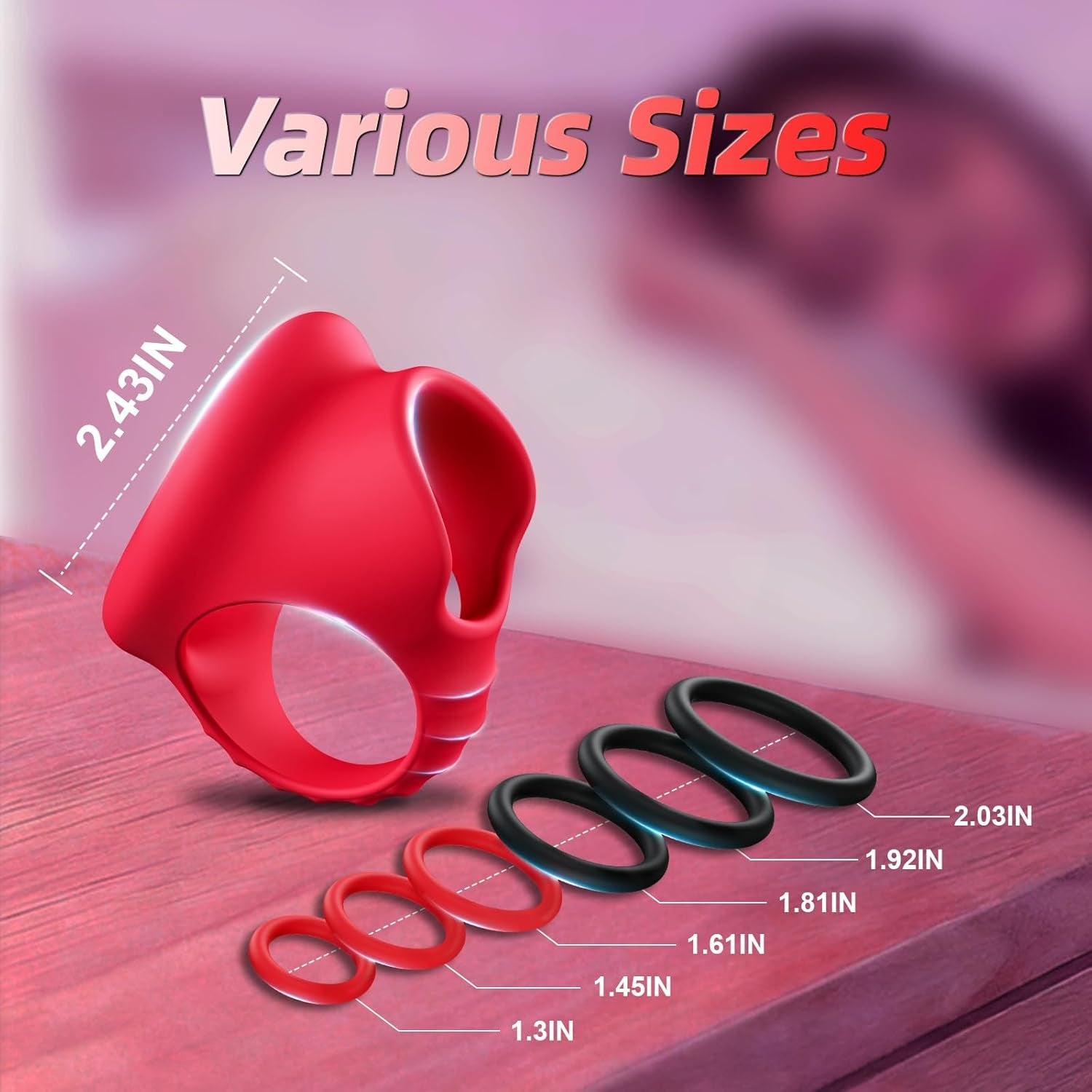 FitLock Silicone Cock Rings Set - Vixen | Nova Network