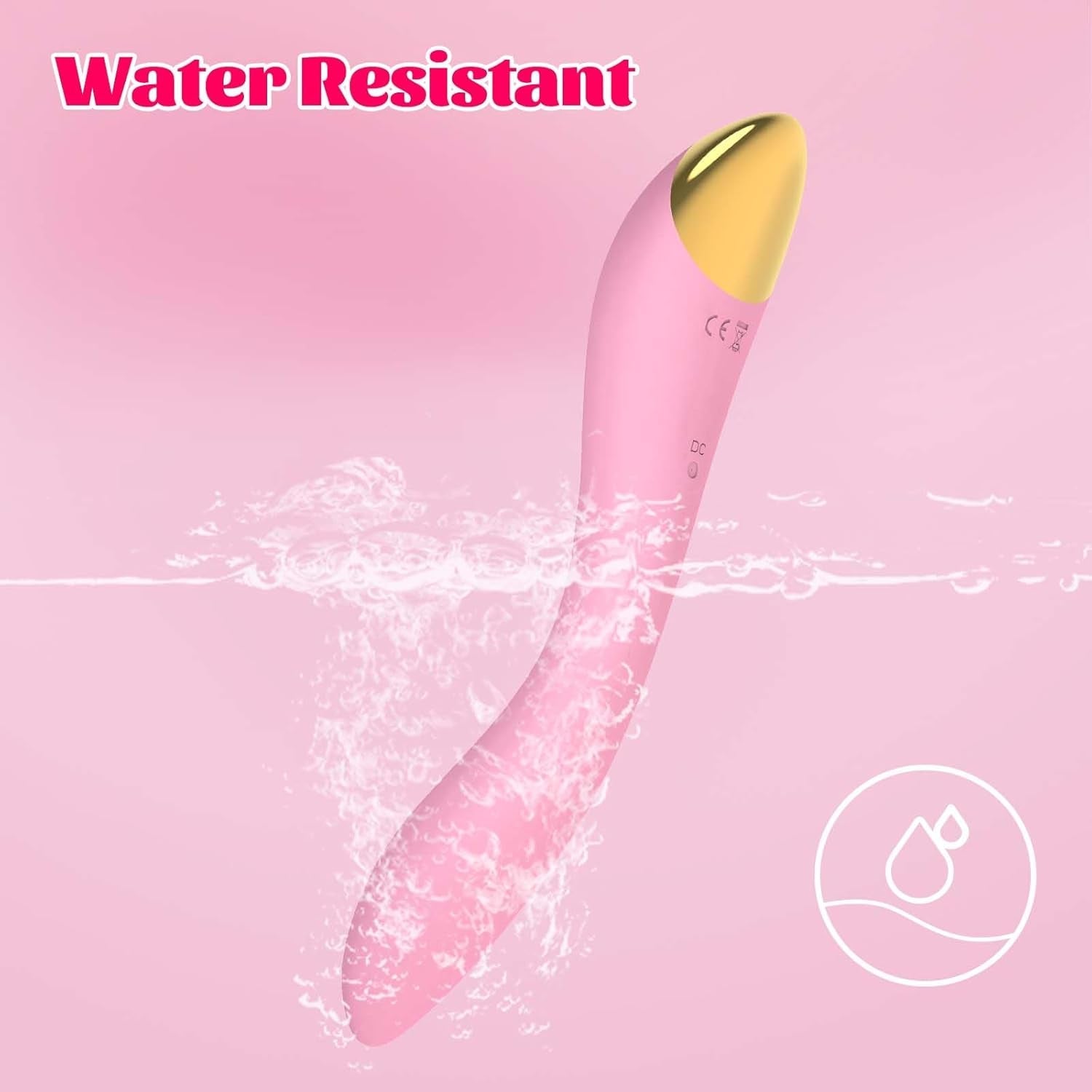 FlamingoFlex G - Spot Vibrator Wand, 9 Modes - Vixen | Nova Network