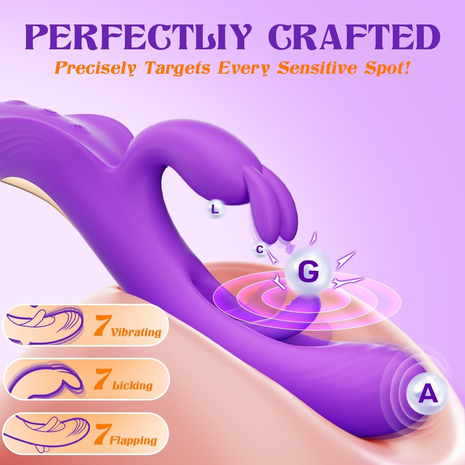 FlapVibe 4 - in - 1 Pleasure Rabbit Vibrator - Vixen | Nova Network
