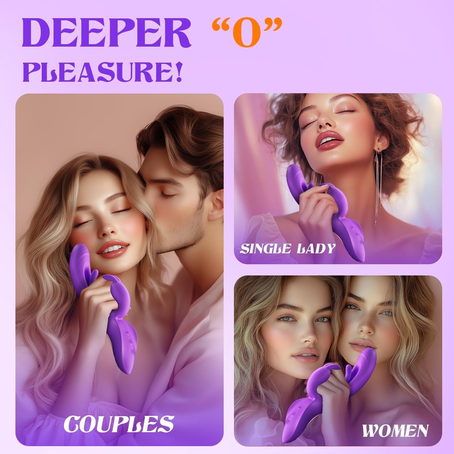 FlapVibe 4 - in - 1 Pleasure Rabbit Vibrator - Vixen | Nova Network