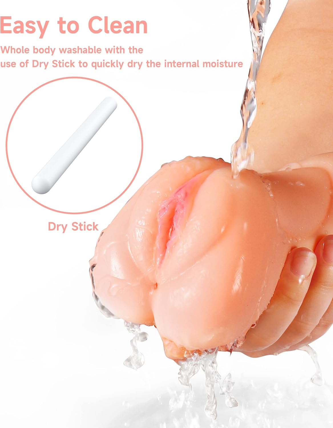 FleshGrip 3 - in - 1 RealFeel Pocket Pussy Masturbator - Vixen | Nova Network