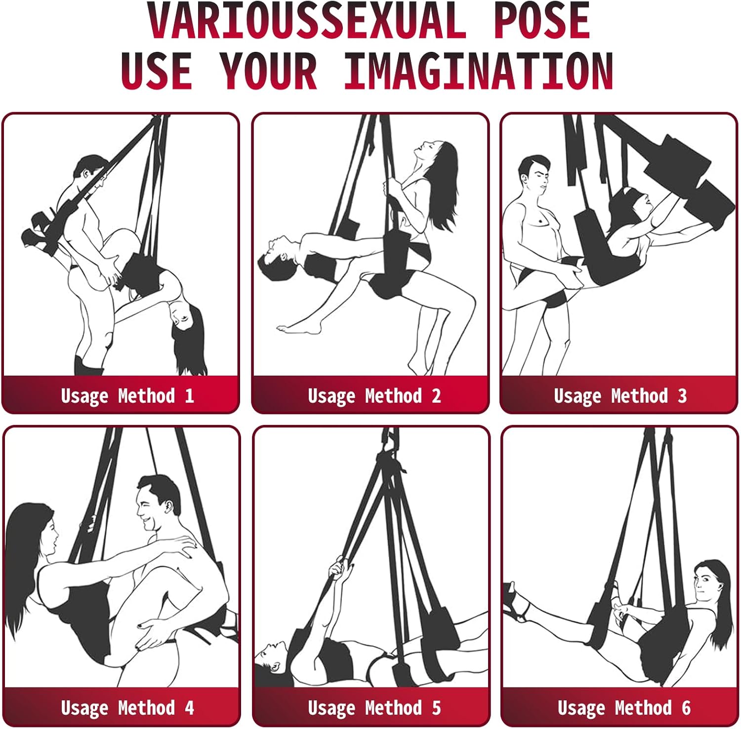 FlexCrave Door Sex Swing Harness - Vixen | Nova Network