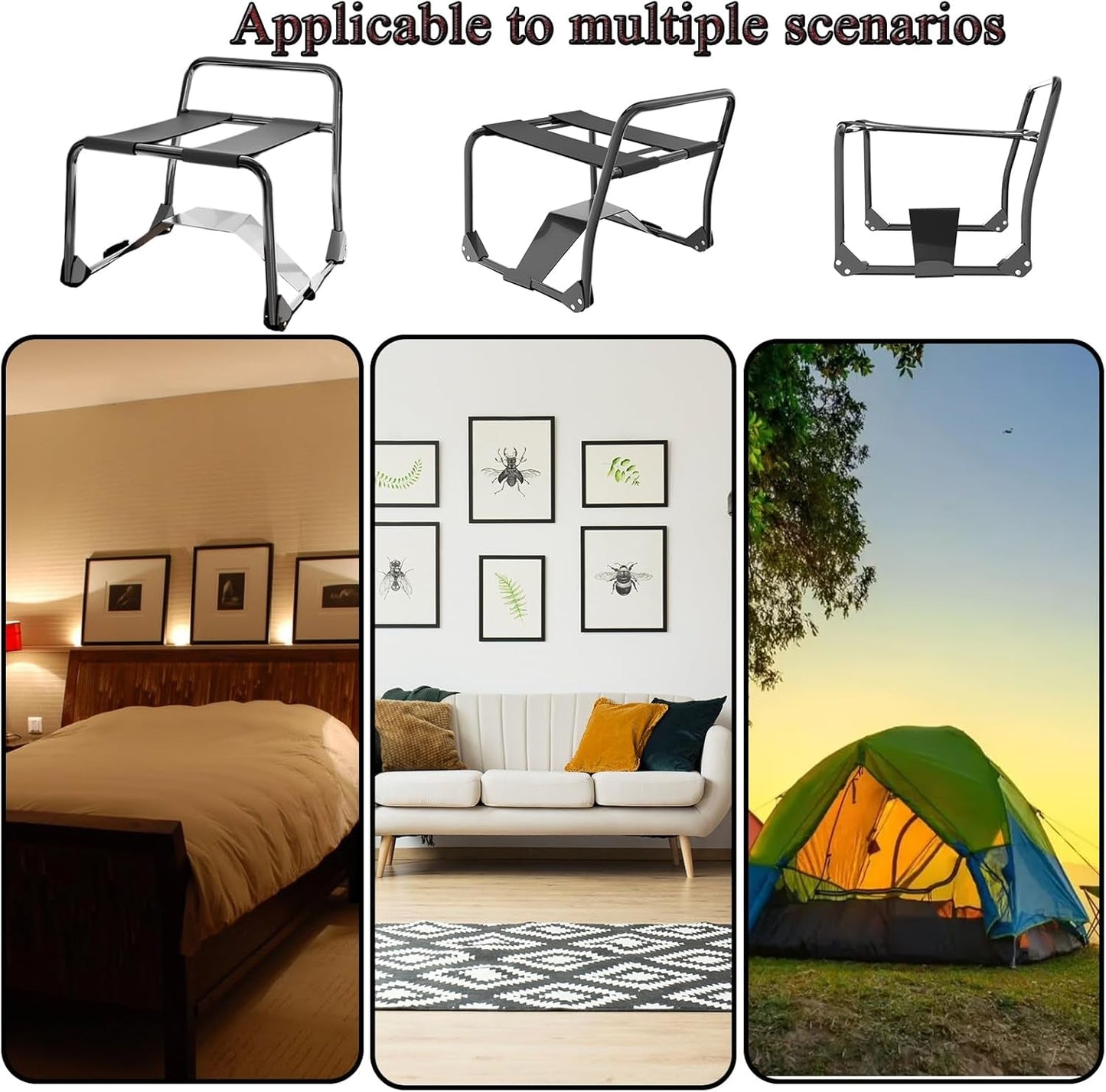 FlexFold Foldable Sex Chair with Dildo Stand - Vixen | Nova Network