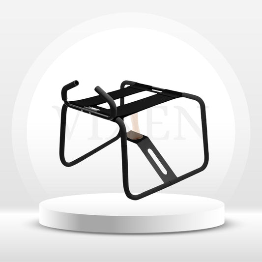 FlexMount Adjustable Height Sex Chair with Handrail - Vixen | Nova Network