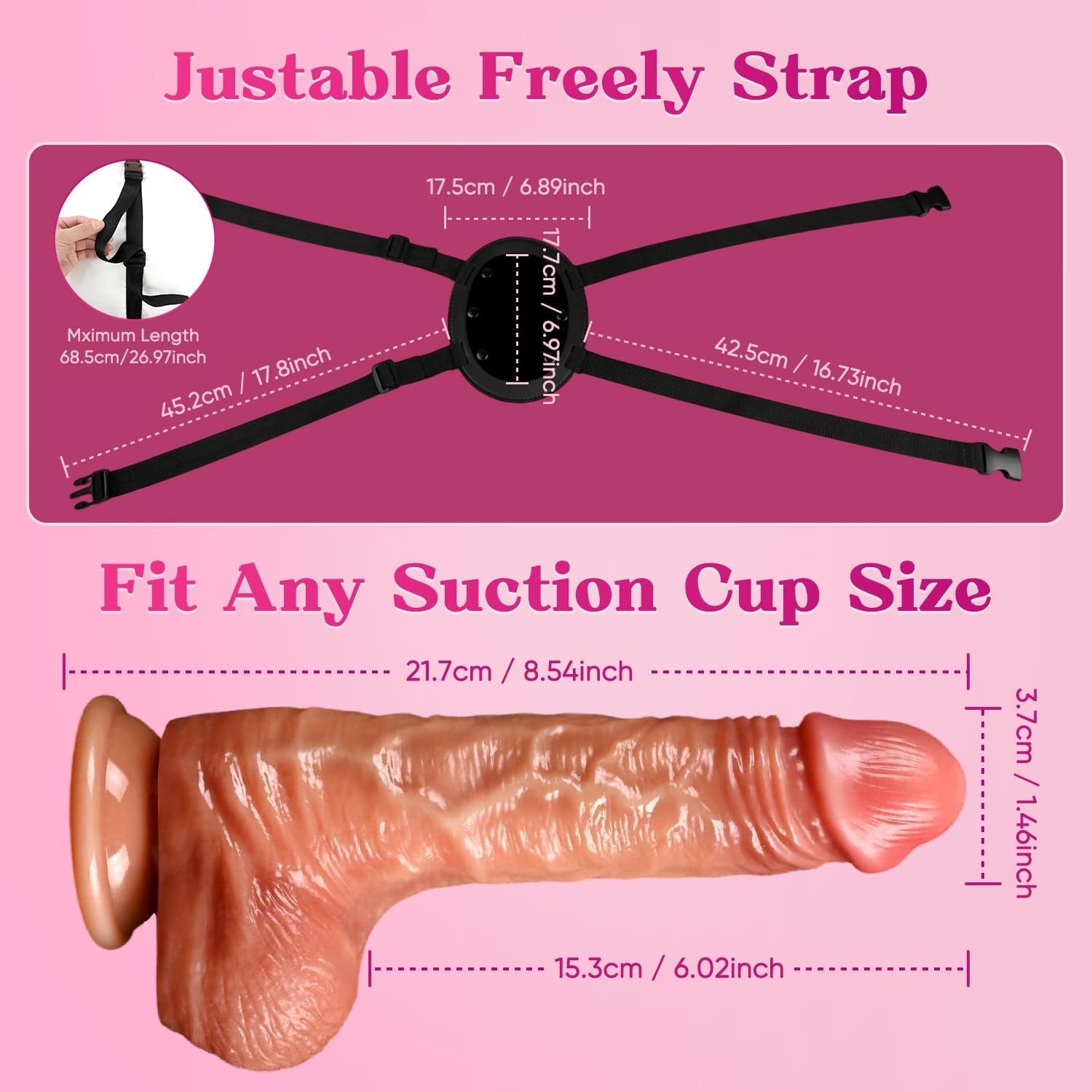 FlexMount Hands - Free Dildo Mount Saddle (Dildo Included) - Vixen | Nova Network