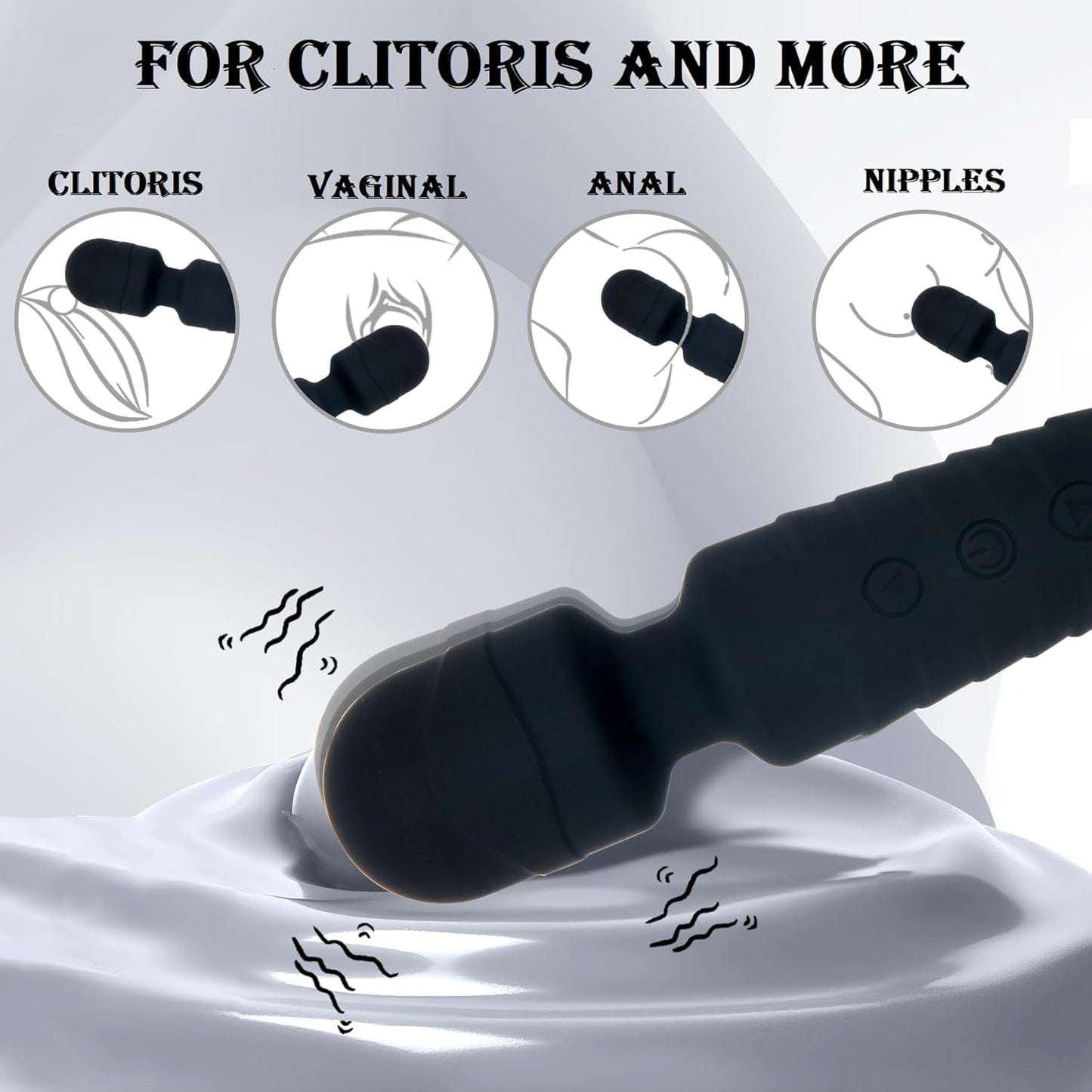 FlexMuse Bendable Clitoral Vibrator Wand - Vixen | Nova Network