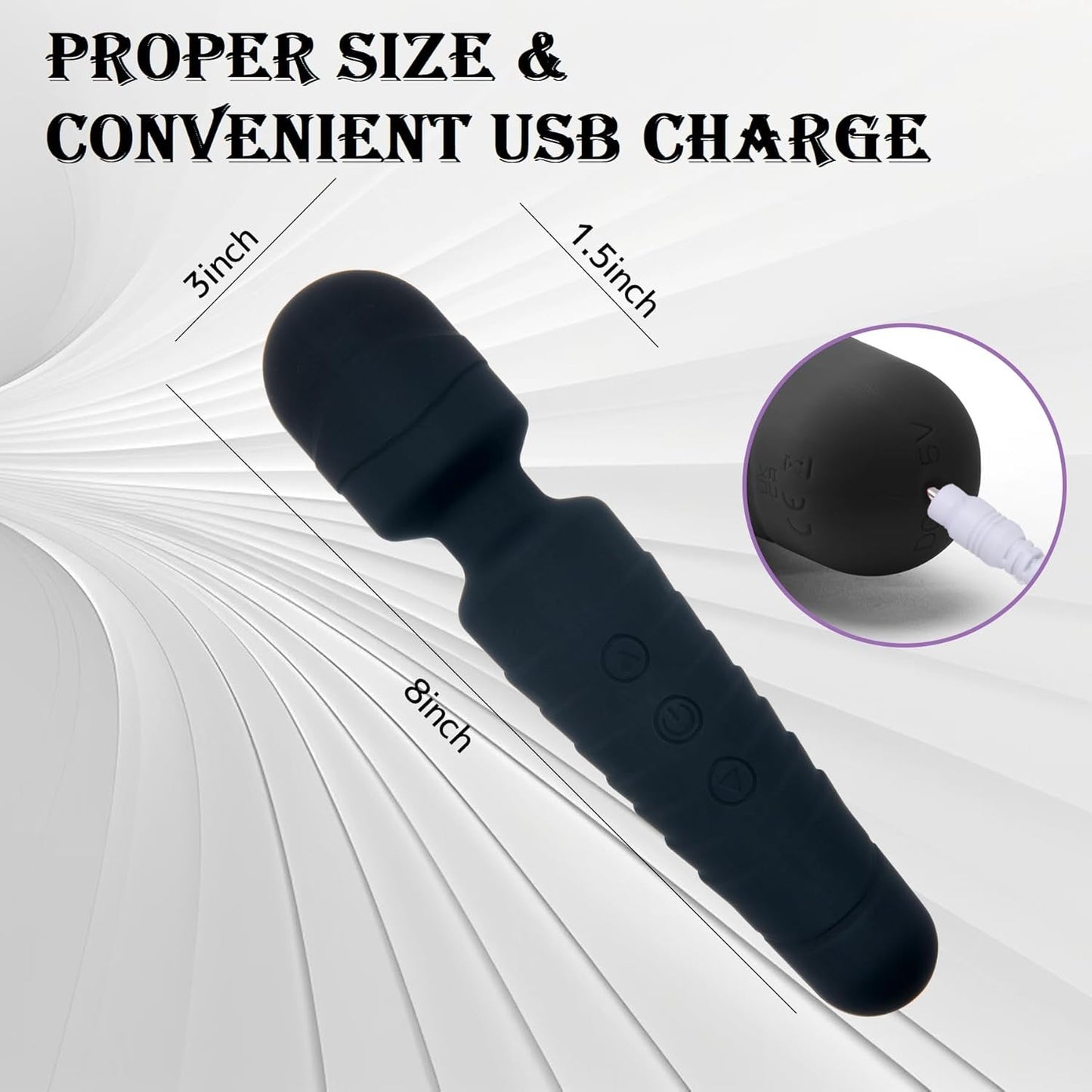 FlexMuse Bendable Clitoral Vibrator Wand - Vixen | Nova Network