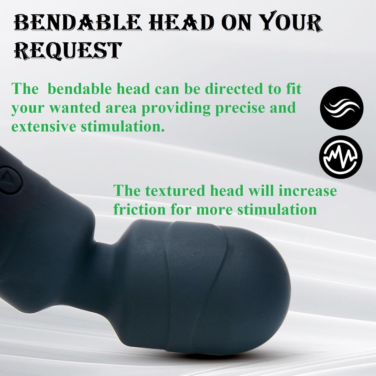 FlexMuse Bendable Clitoral Vibrator Wand - Vixen | Nova Network