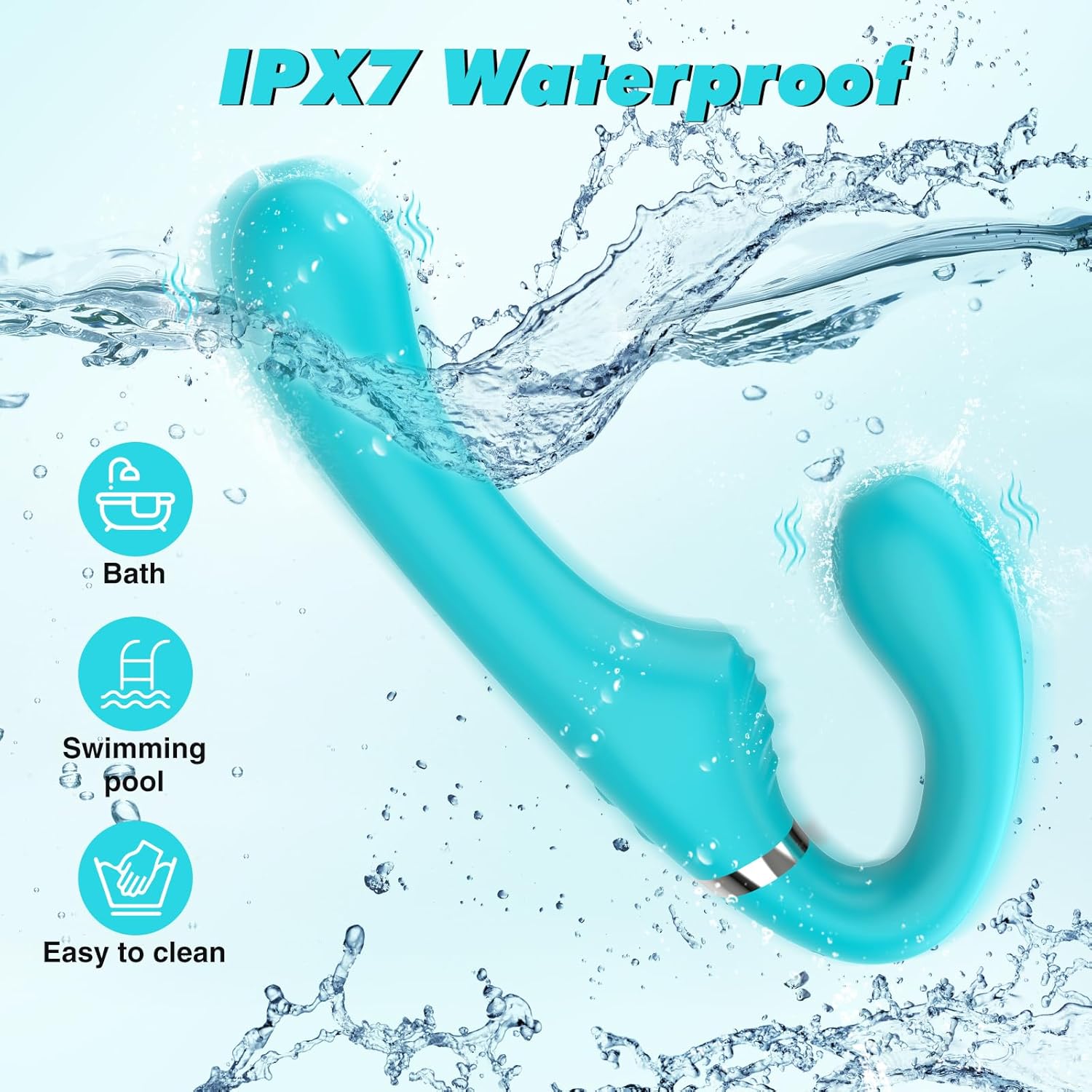 FlexPulse Dual Sided Strapless Strap - On Dildo - Vixen | Nova Network